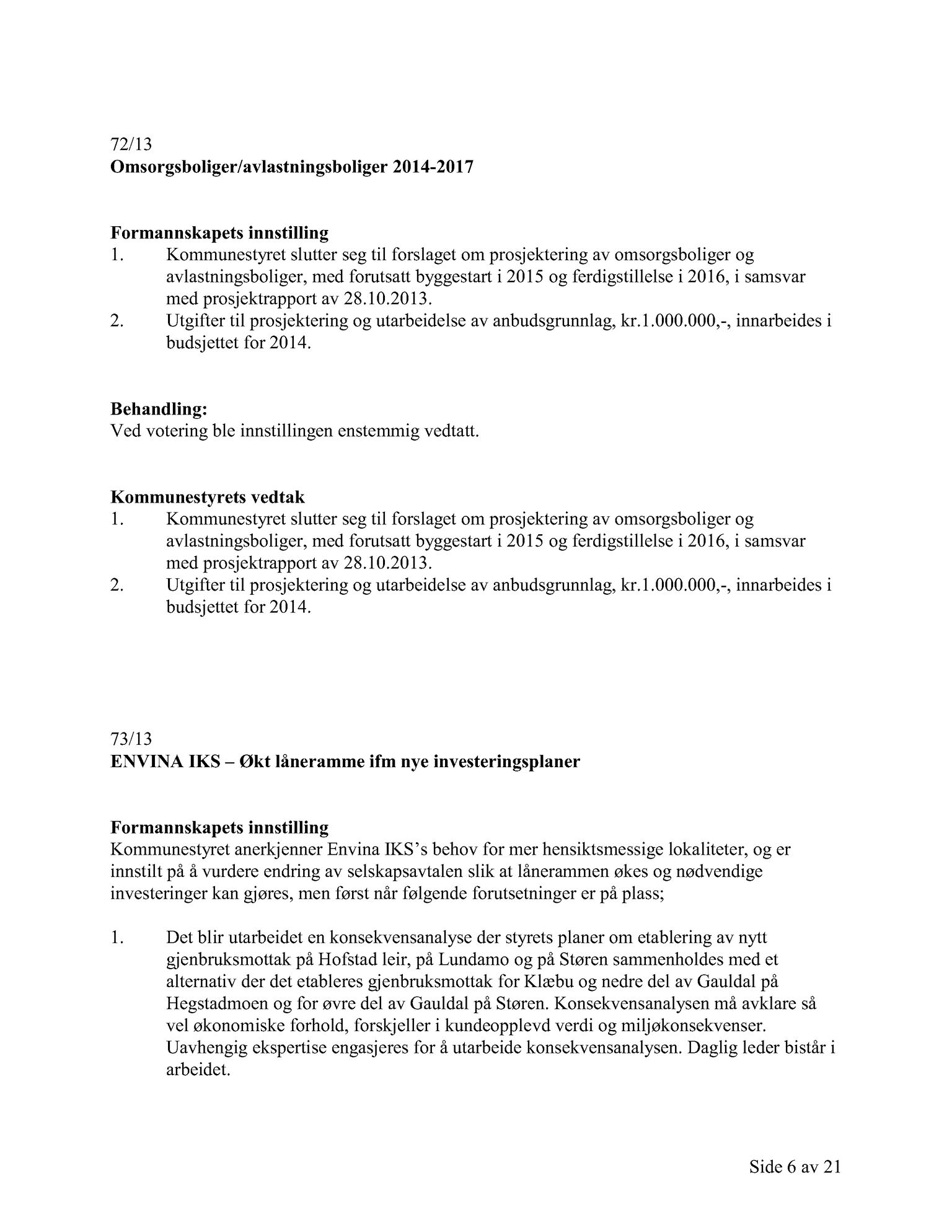 Klæbu Kommune, TRKO/KK/01-KS/L006: Kommunestyret - Møtedokumenter, 2013, p. 1844