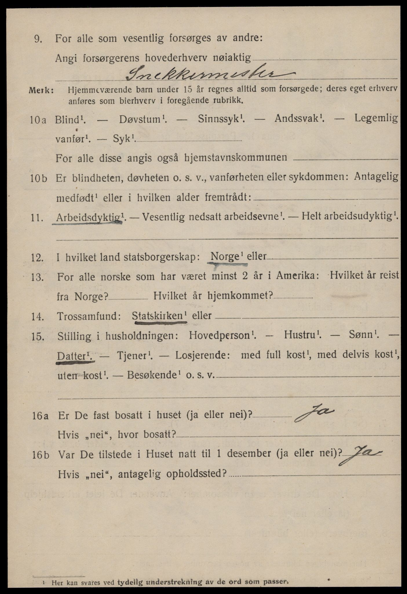 SAT, 1920 census for Ålesund, 1920, p. 19059