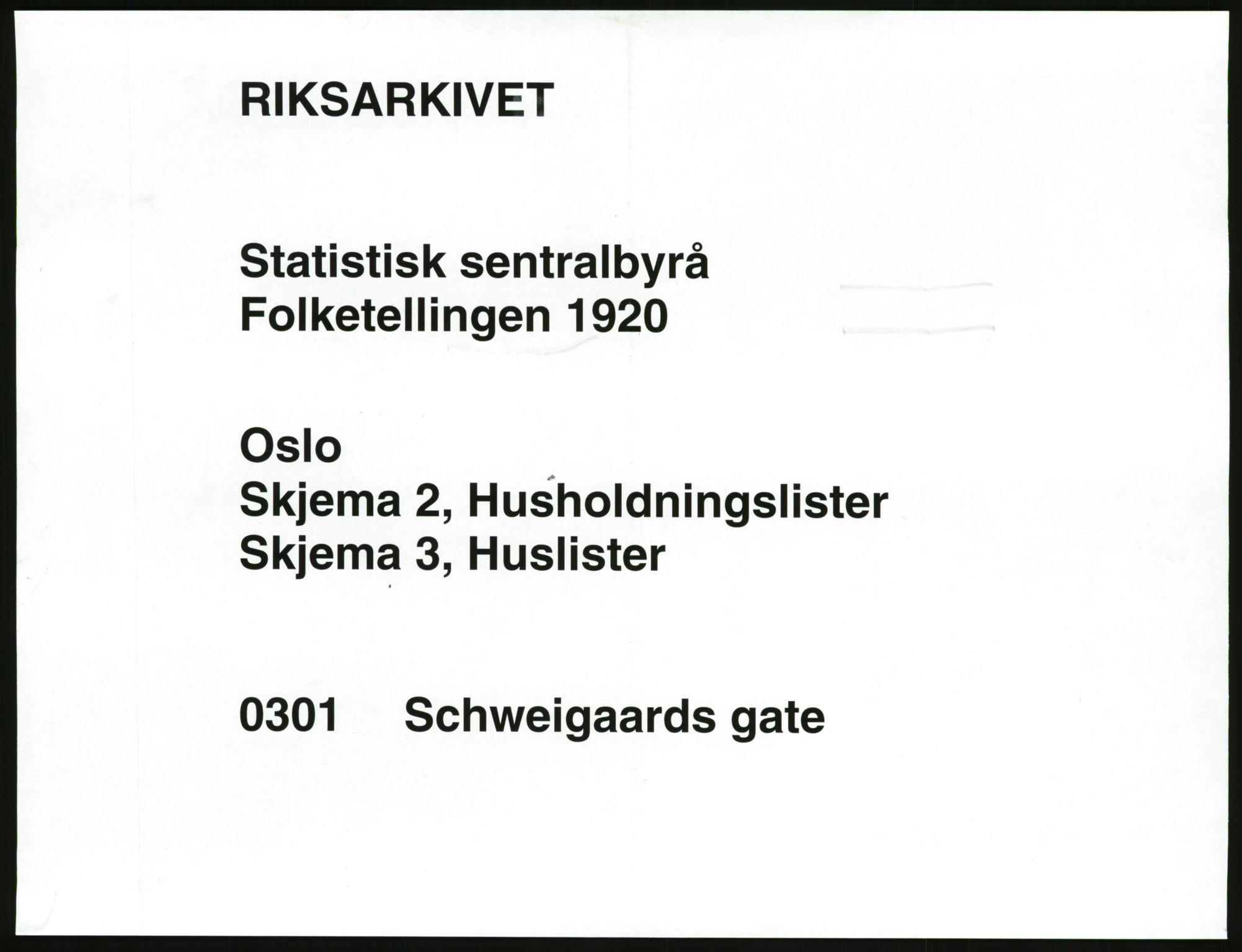 SAO, 1920 census for Kristiania, 1920, p. 90735