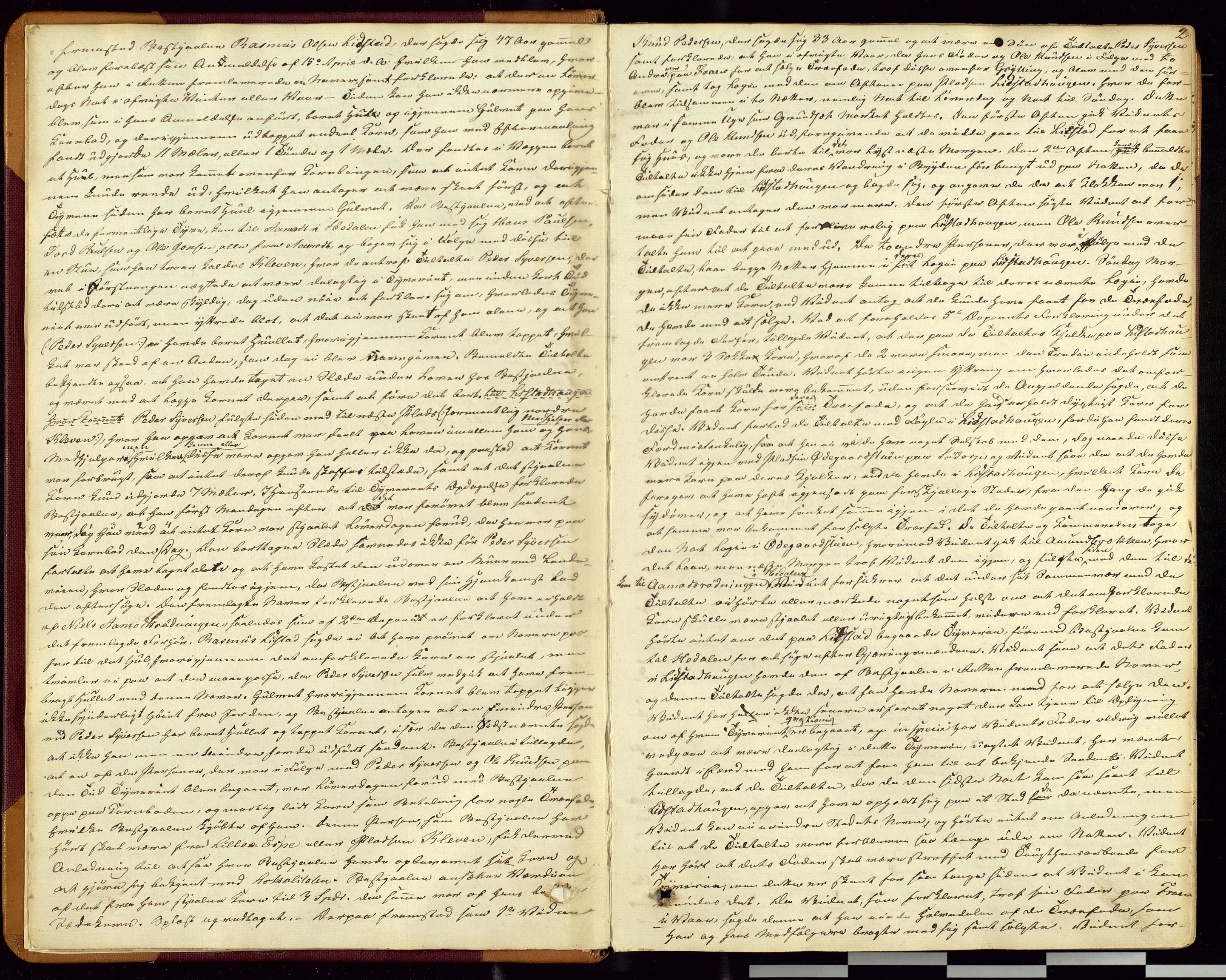 Mellom-Gudbrandsdal sorenskriveri, SAH/TING-038/G/Gc/Gca/L0001: Ekstrarettsprotokoll, 1842-1858, p. 2