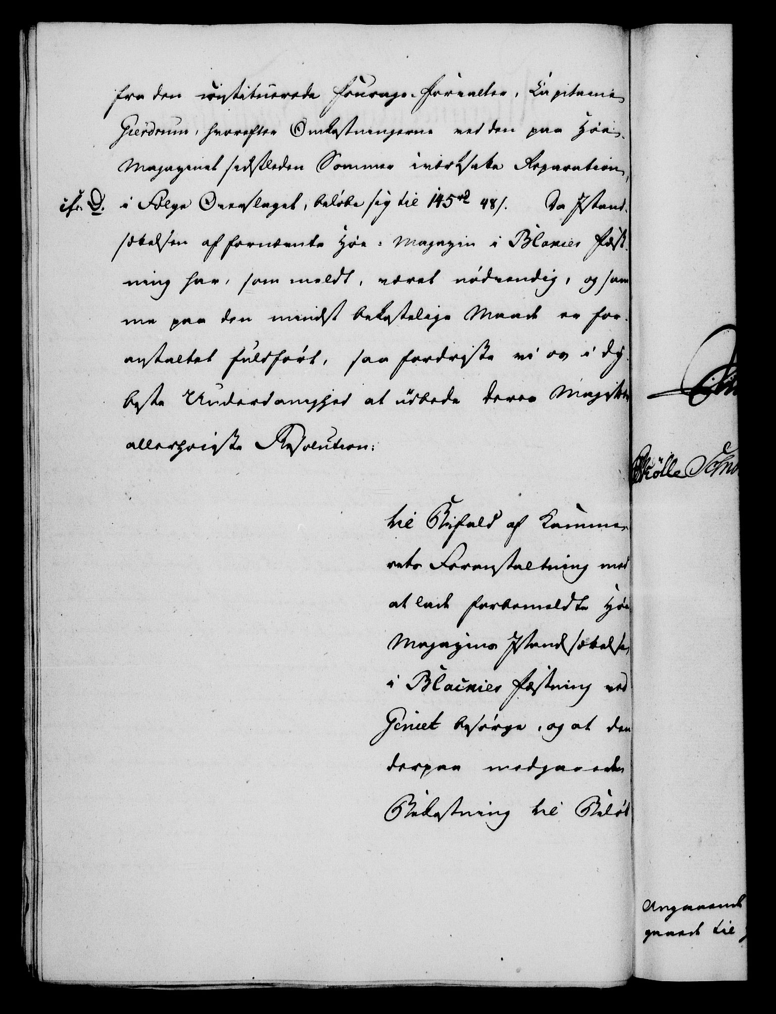 Rentekammeret, Kammerkanselliet, RA/EA-3111/G/Gf/Gfa/L0079: Norsk relasjons- og resolusjonsprotokoll (merket RK 52.79), 1797, p. 151