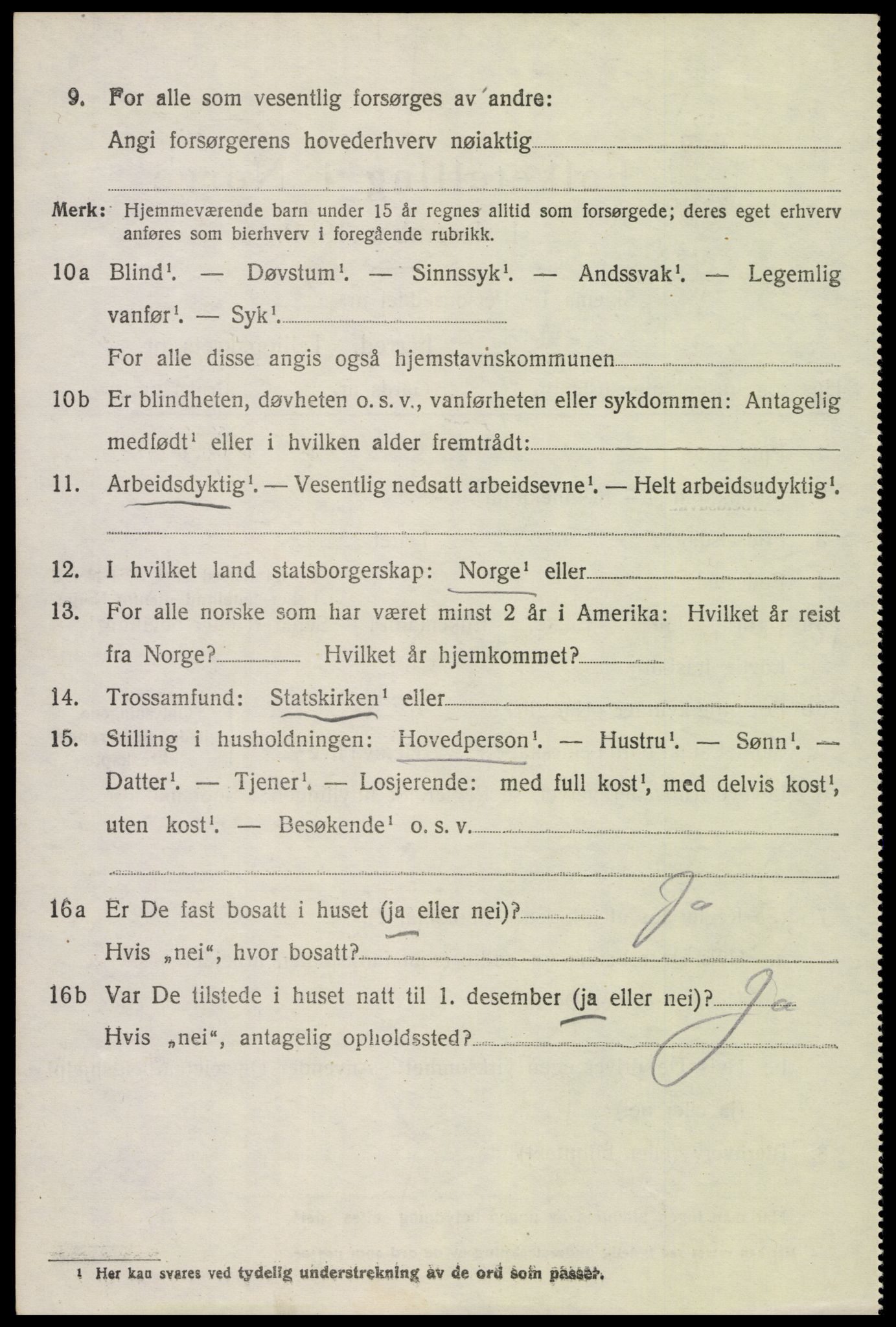 SAH, 1920 census for Brandbu, 1920, p. 3478