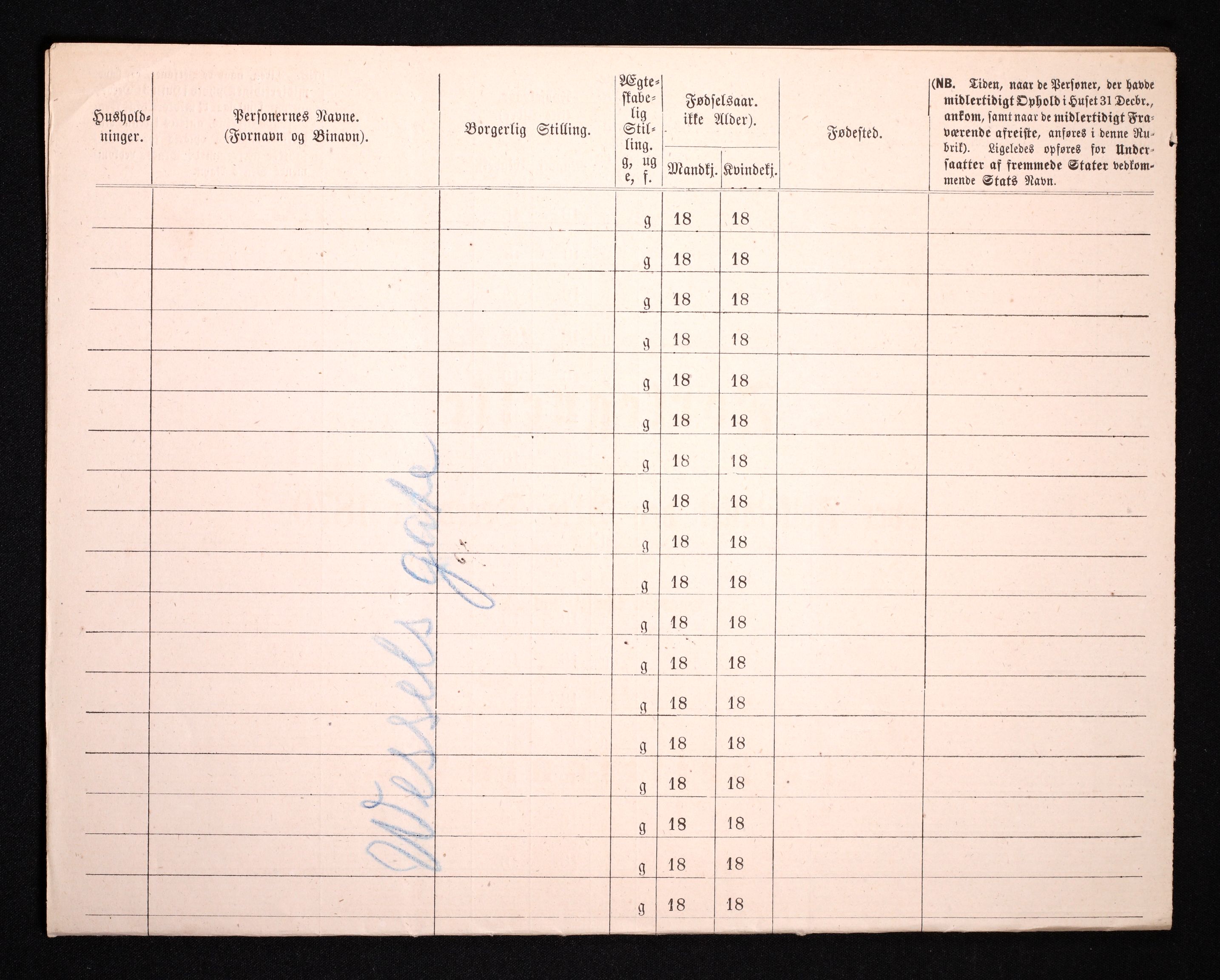 RA, 1870 census for 0301 Kristiania, 1870, p. 4639