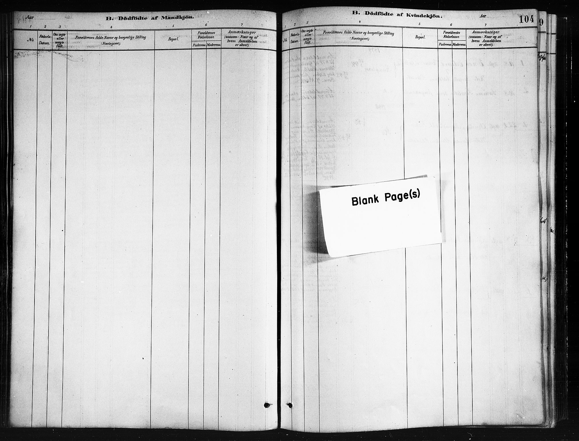 Ministerialprotokoller, klokkerbøker og fødselsregistre - Nordland, AV/SAT-A-1459/893/L1335: Parish register (official) no. 893A08 /1, 1878-1884, p. 104