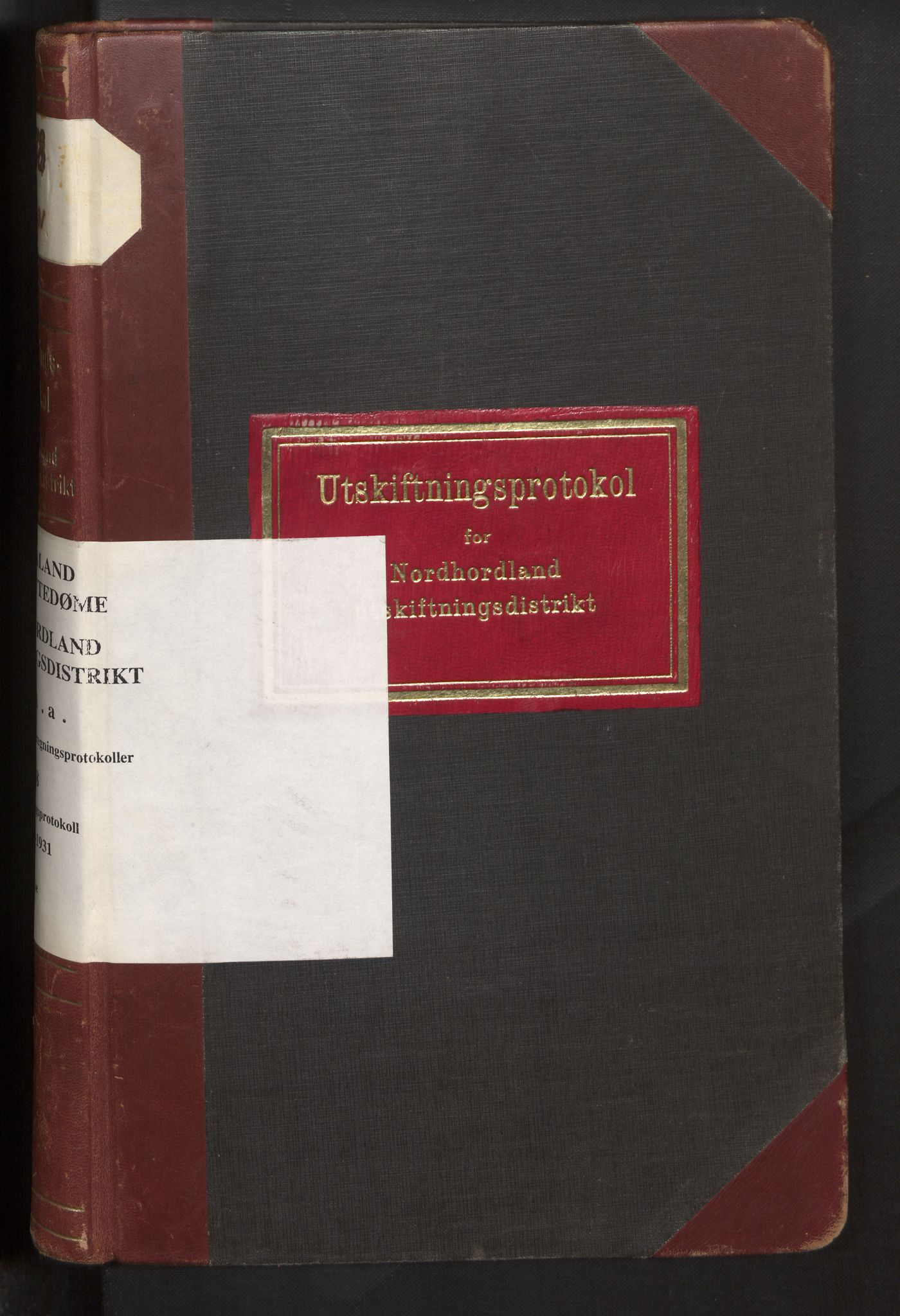 Hordaland jordskiftedøme - II Ytre Nordhordland jordskiftedistrikt, AV/SAB-A-6901/A/Aa/L0038: Forhandlingsprotokoll, 1937-1944