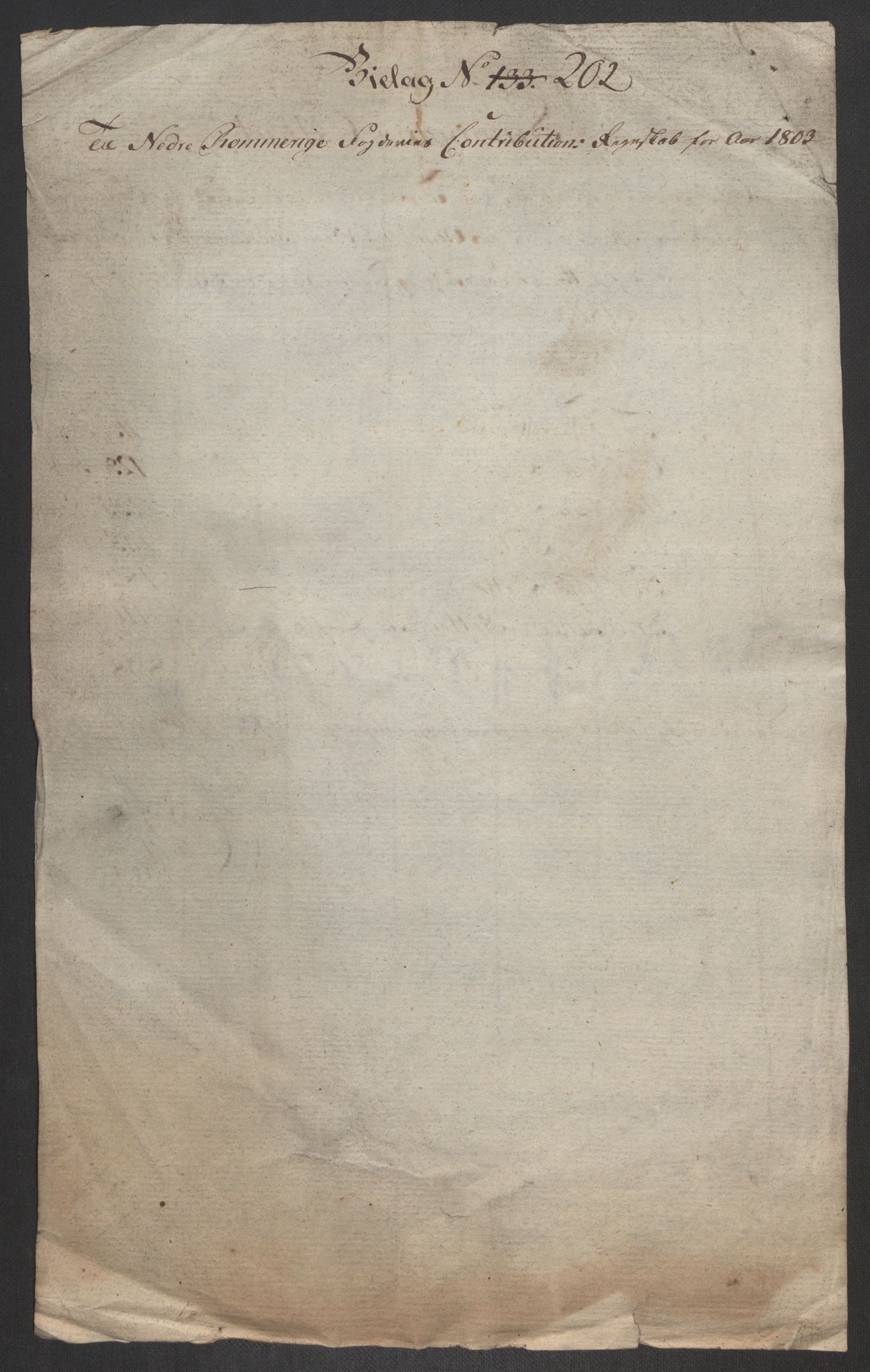 Rentekammeret inntil 1814, Reviderte regnskaper, Fogderegnskap, AV/RA-EA-4092/R11/L0679: Fogderegnskap Nedre Romerike, 1803, p. 527