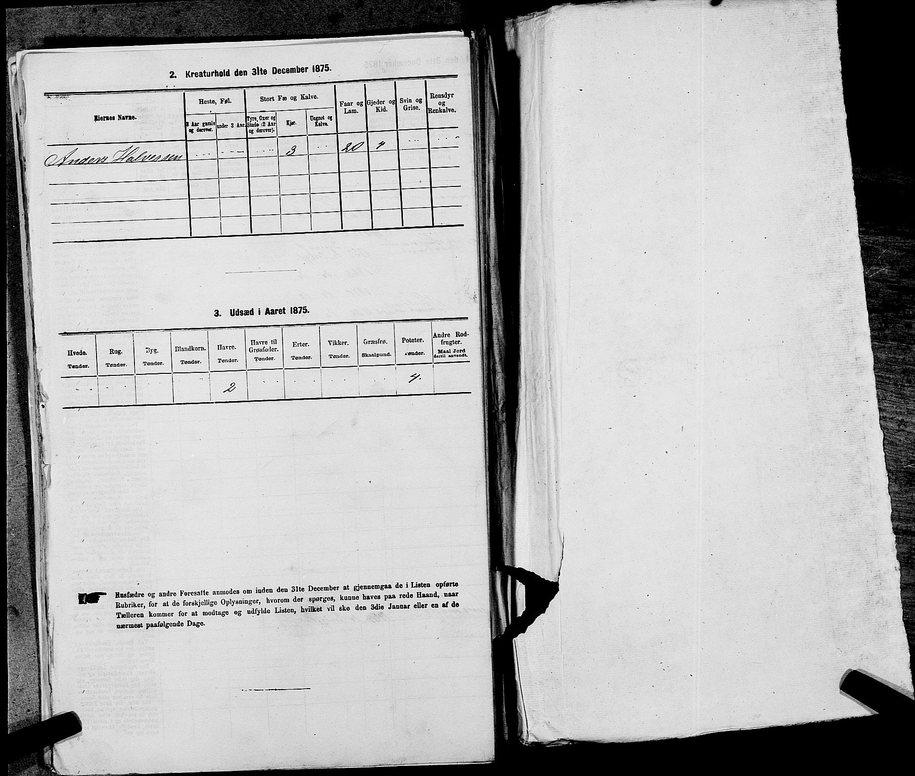 SAST, 1875 census for 1146P Tysvær, 1875, p. 429