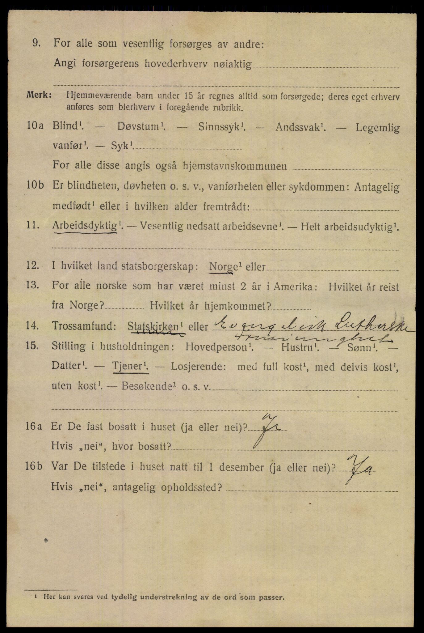 SAKO, 1920 census for Horten, 1920, p. 16266