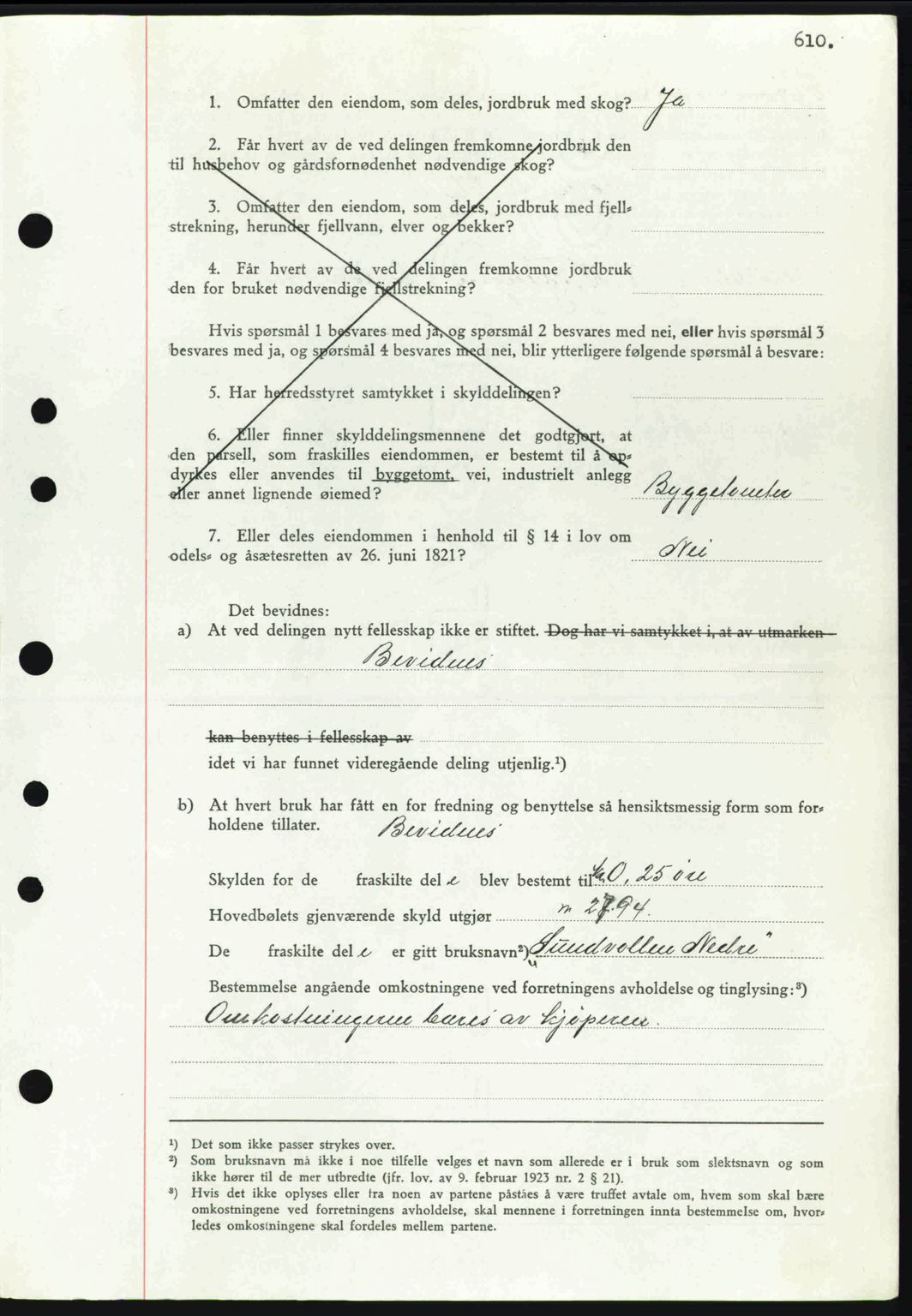Eiker, Modum og Sigdal sorenskriveri, SAKO/A-123/G/Ga/Gab/L0043: Mortgage book no. A13, 1940-1941, Diary no: : 1091/1941