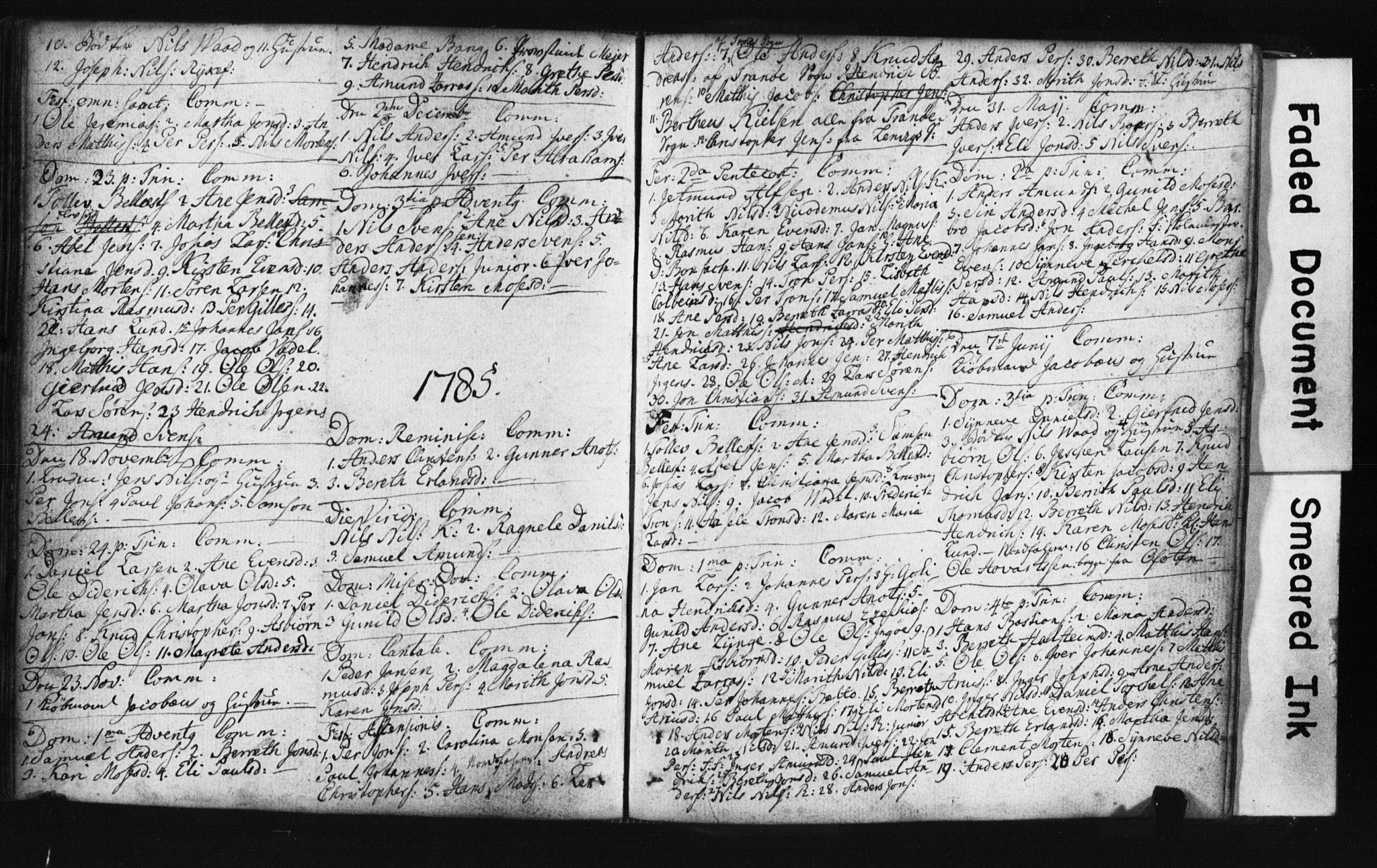 Måsøy sokneprestkontor, SATØ/S-1348/B/L0026: Communicants register no. 26 (2), 1804-1805