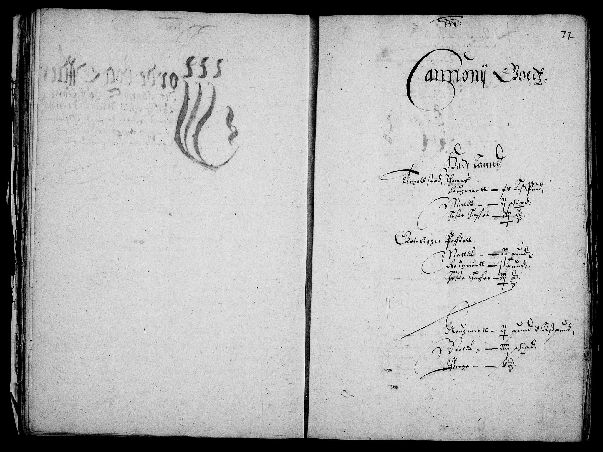 Rentekammeret inntil 1814, Realistisk ordnet avdeling, AV/RA-EA-4070/Fc/Fca/L0001/0002: [Ca I]  Akershus stift / Kristiania kapitels jordebok, 1652-1654, p. 76-77