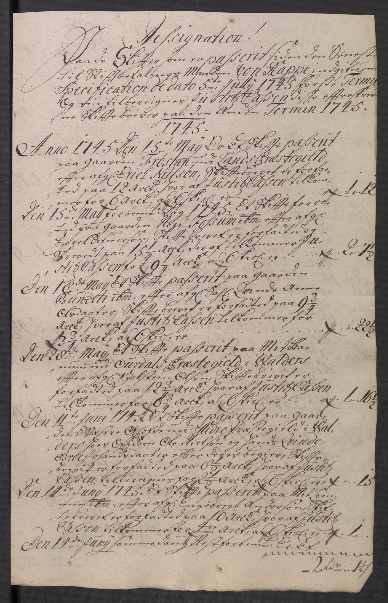 Rentekammeret inntil 1814, Reviderte regnskaper, Fogderegnskap, AV/RA-EA-4092/R18/L1345: Fogderegnskap Hadeland, Toten og Valdres, 1745-1746, p. 282