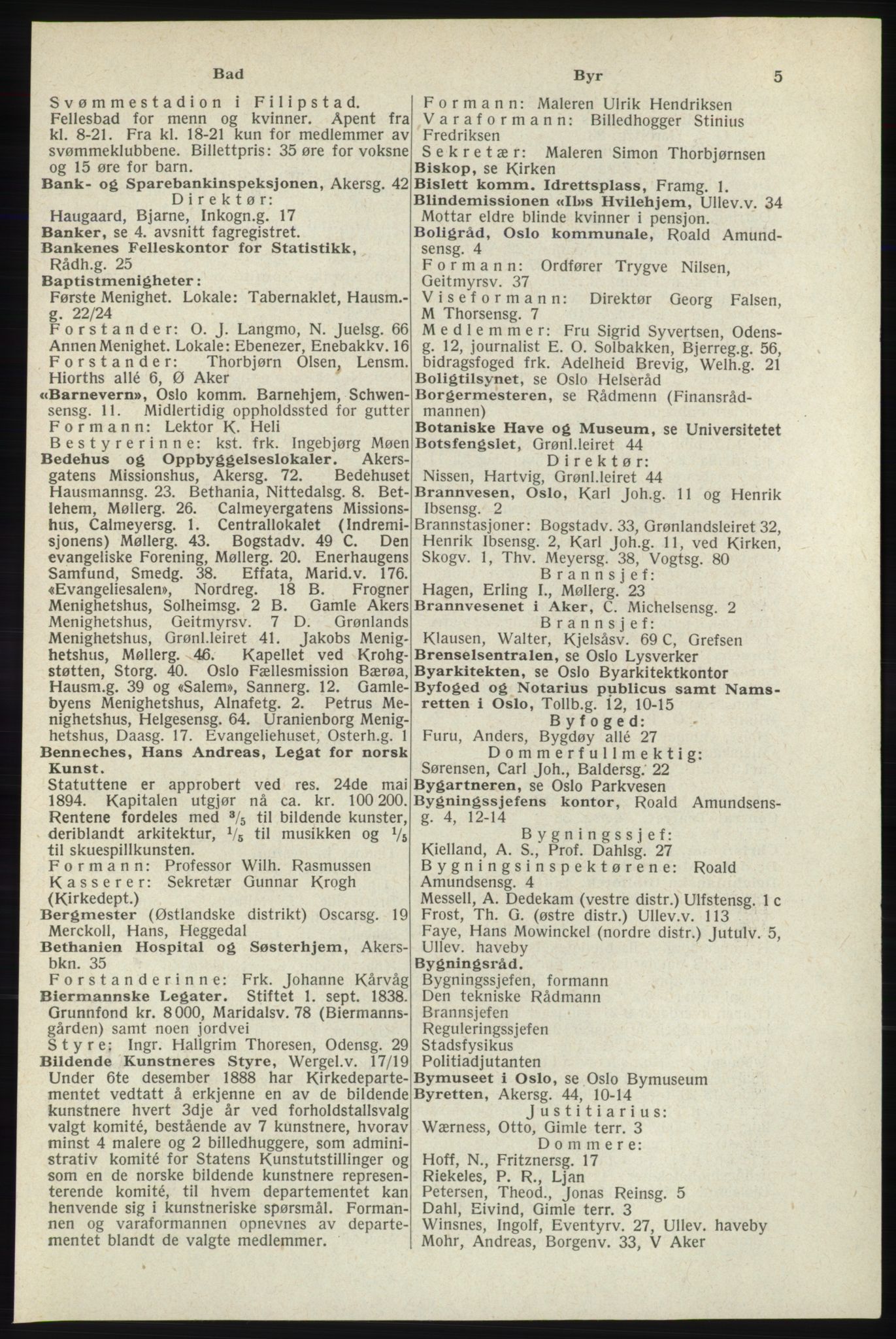 Kristiania/Oslo adressebok, PUBL/-, 1940, p. 21
