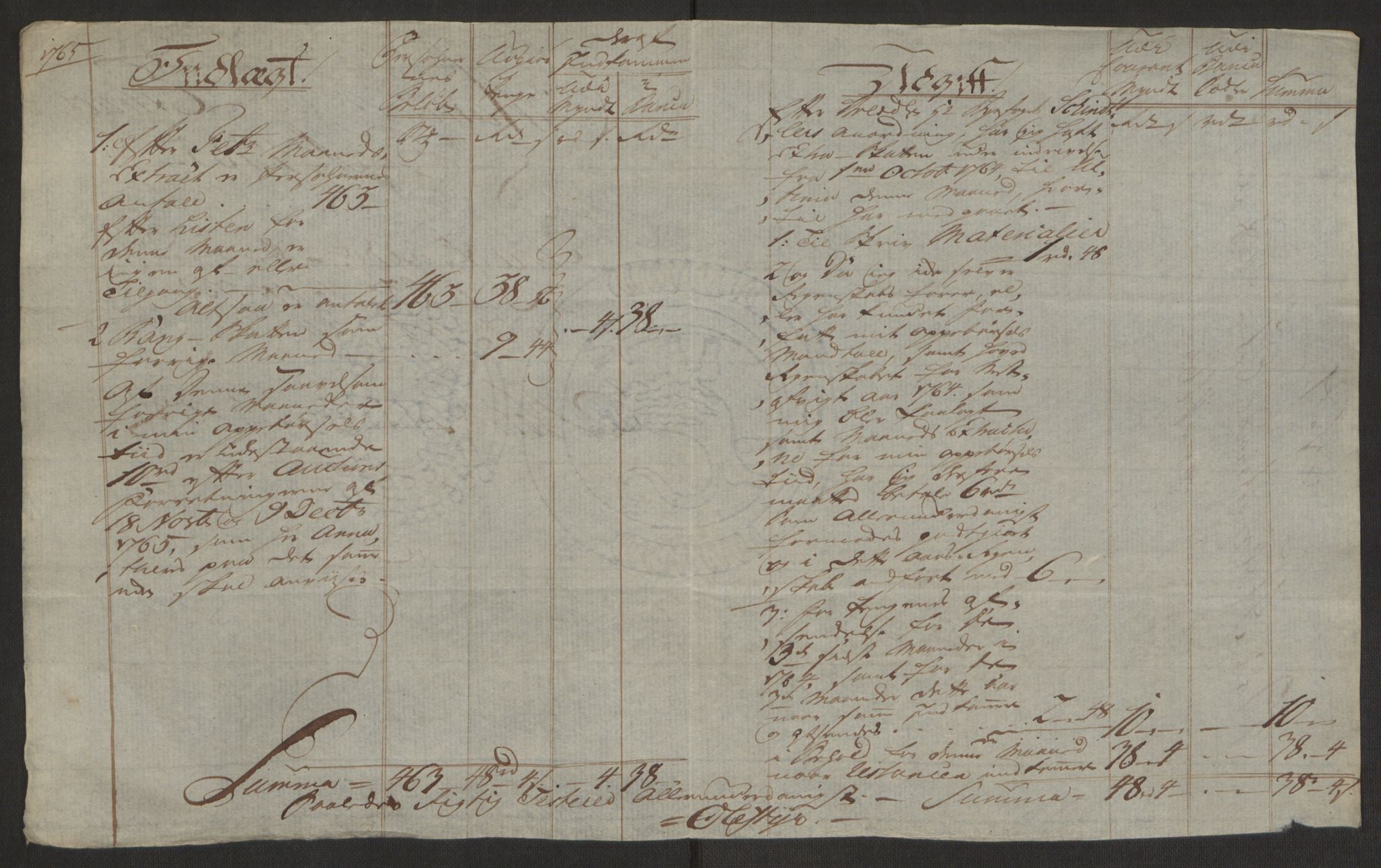 Rentekammeret inntil 1814, Reviderte regnskaper, Byregnskaper, AV/RA-EA-4066/R/Rh/L0163/0001: [H4] Kontribusjonsregnskap / Ekstraskatt, Holmestrand, 1762-1772, p. 210