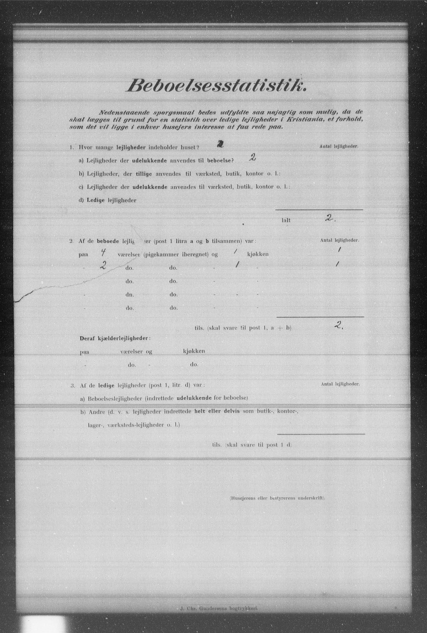 OBA, Municipal Census 1902 for Kristiania, 1902, p. 13616