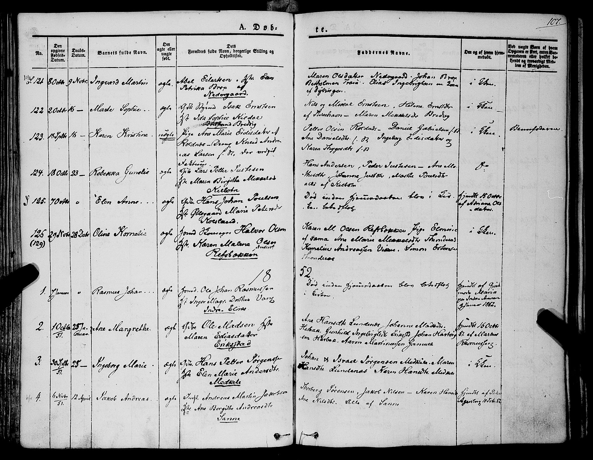 Trondenes sokneprestkontor, SATØ/S-1319/H/Ha/L0009kirke: Parish register (official) no. 9, 1841-1852, p. 107