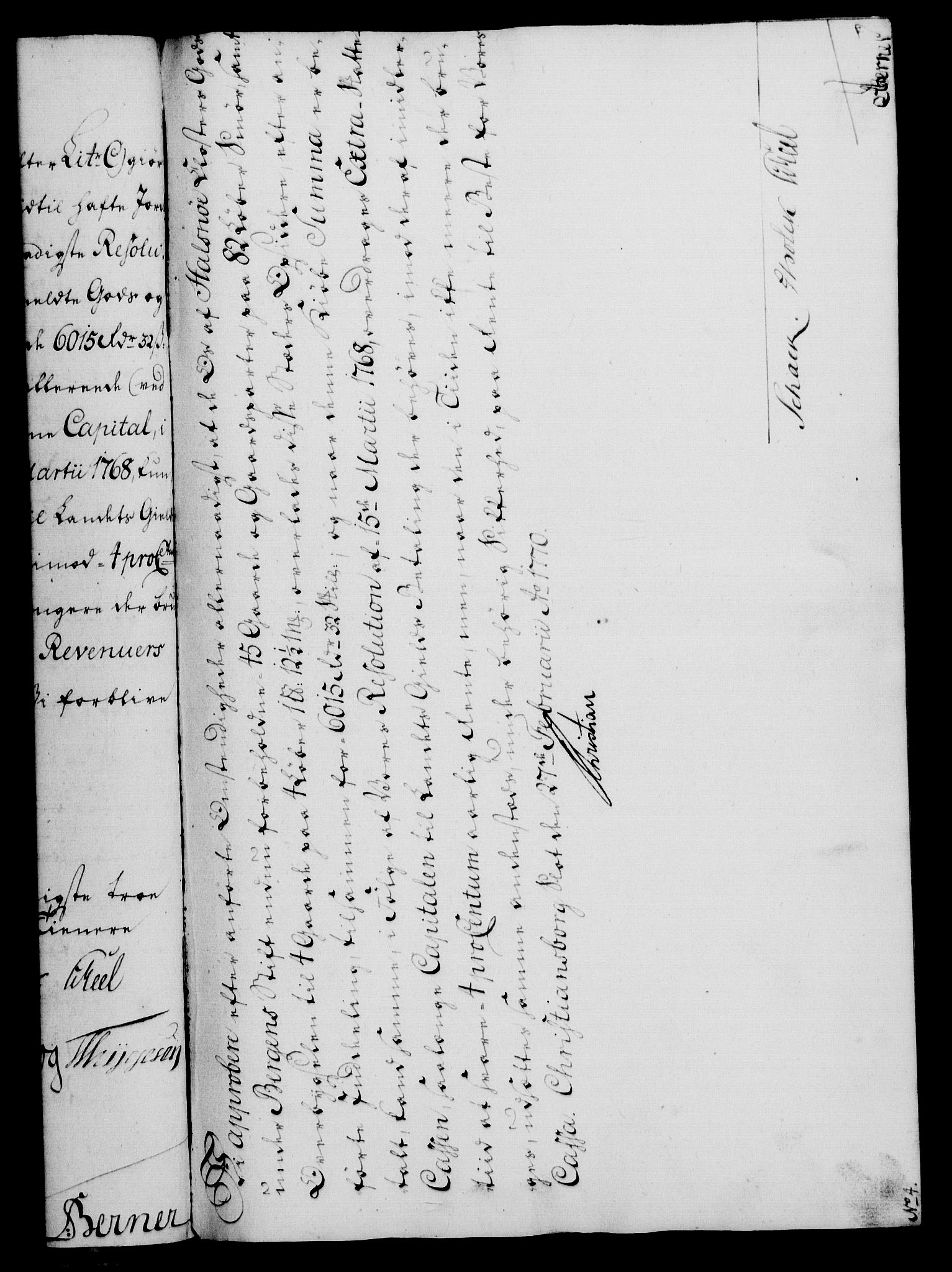 Rentekammeret, Kammerkanselliet, RA/EA-3111/G/Gf/Gfa/L0052: Norsk relasjons- og resolusjonsprotokoll (merket RK 52.52), 1770, p. 89