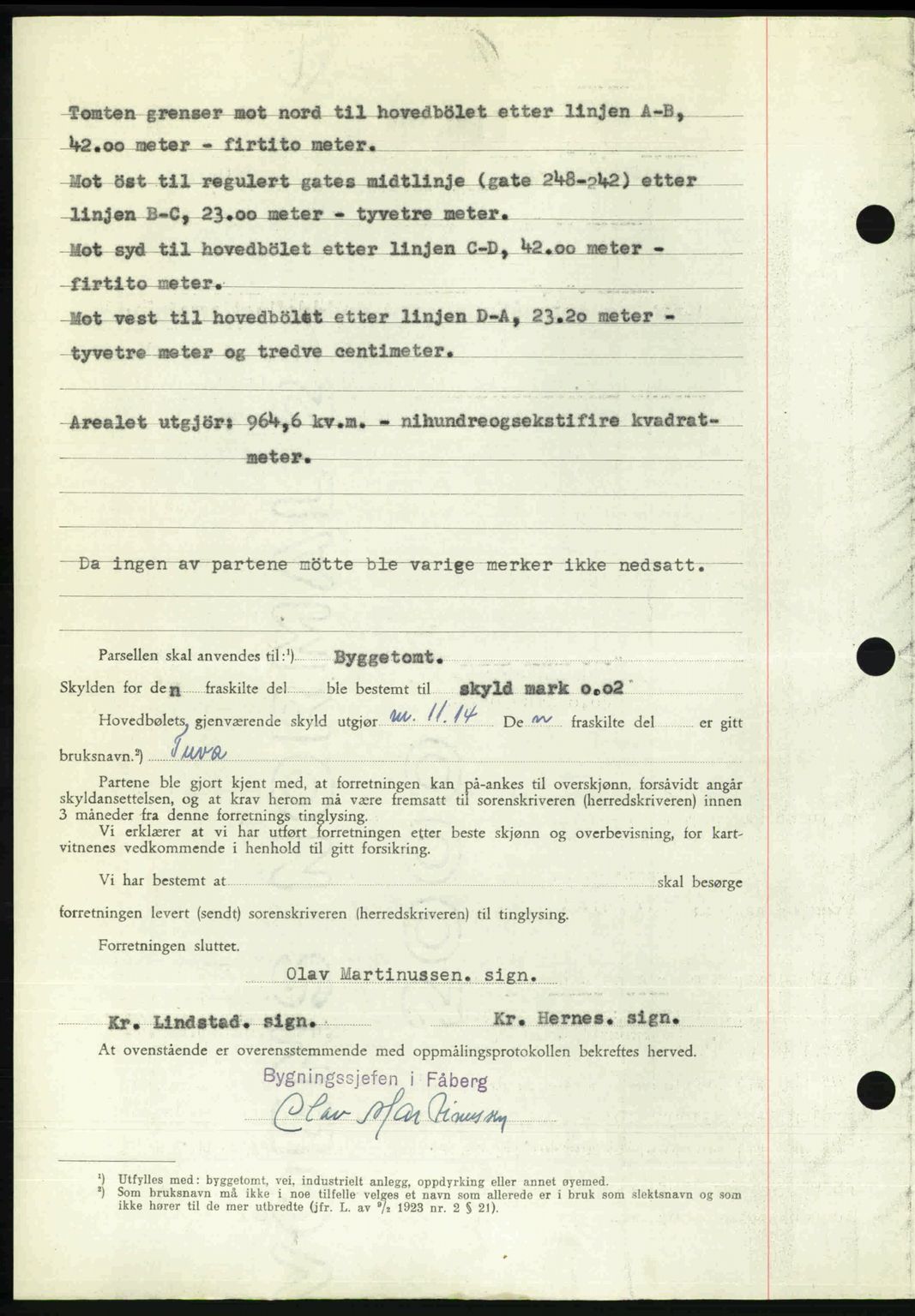 Sør-Gudbrandsdal tingrett, SAH/TING-004/H/Hb/Hbd/L0022: Mortgage book no. A22, 1948-1948, Diary no: : 1346/1948