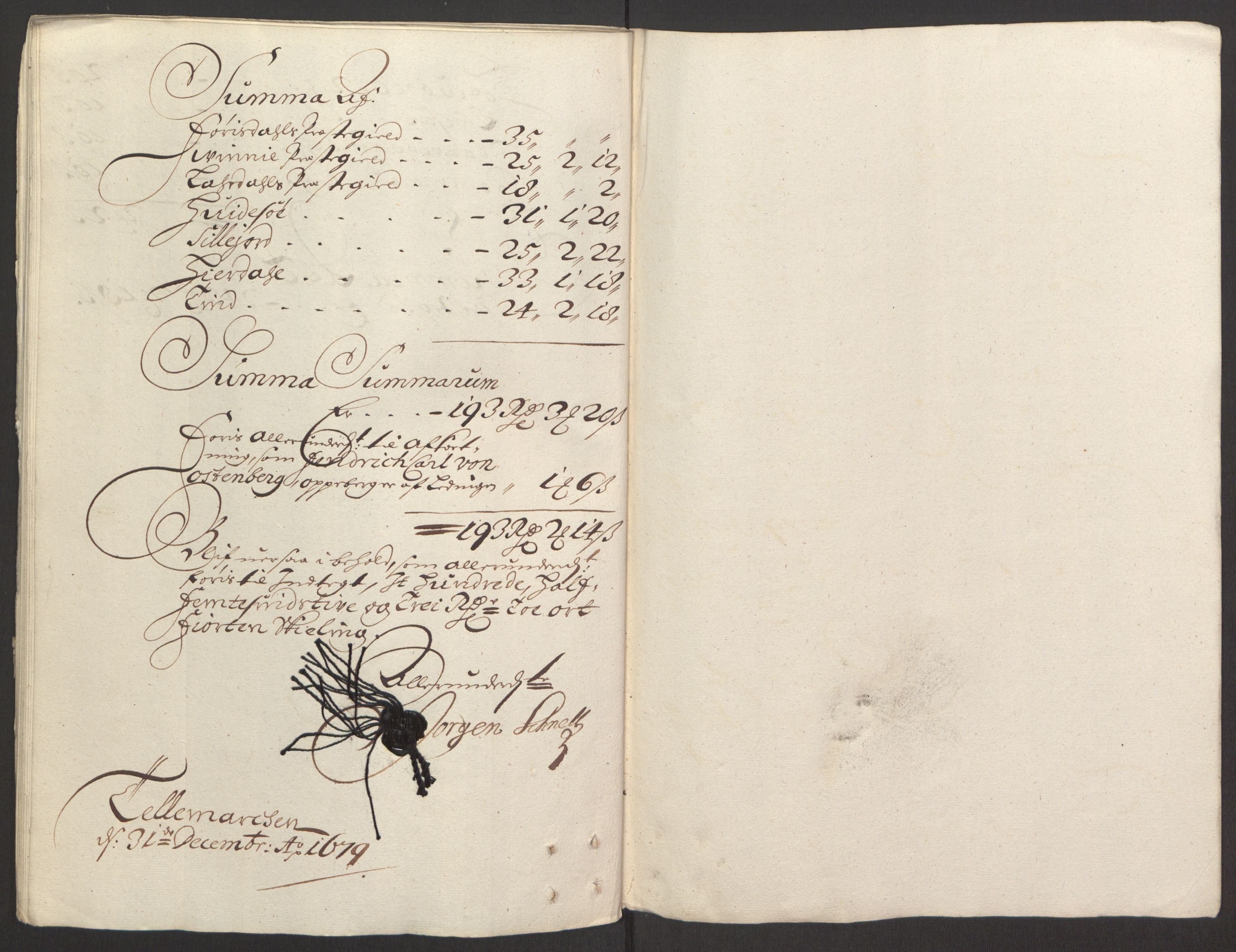 Rentekammeret inntil 1814, Reviderte regnskaper, Fogderegnskap, RA/EA-4092/R35/L2073: Fogderegnskap Øvre og Nedre Telemark, 1679, p. 29