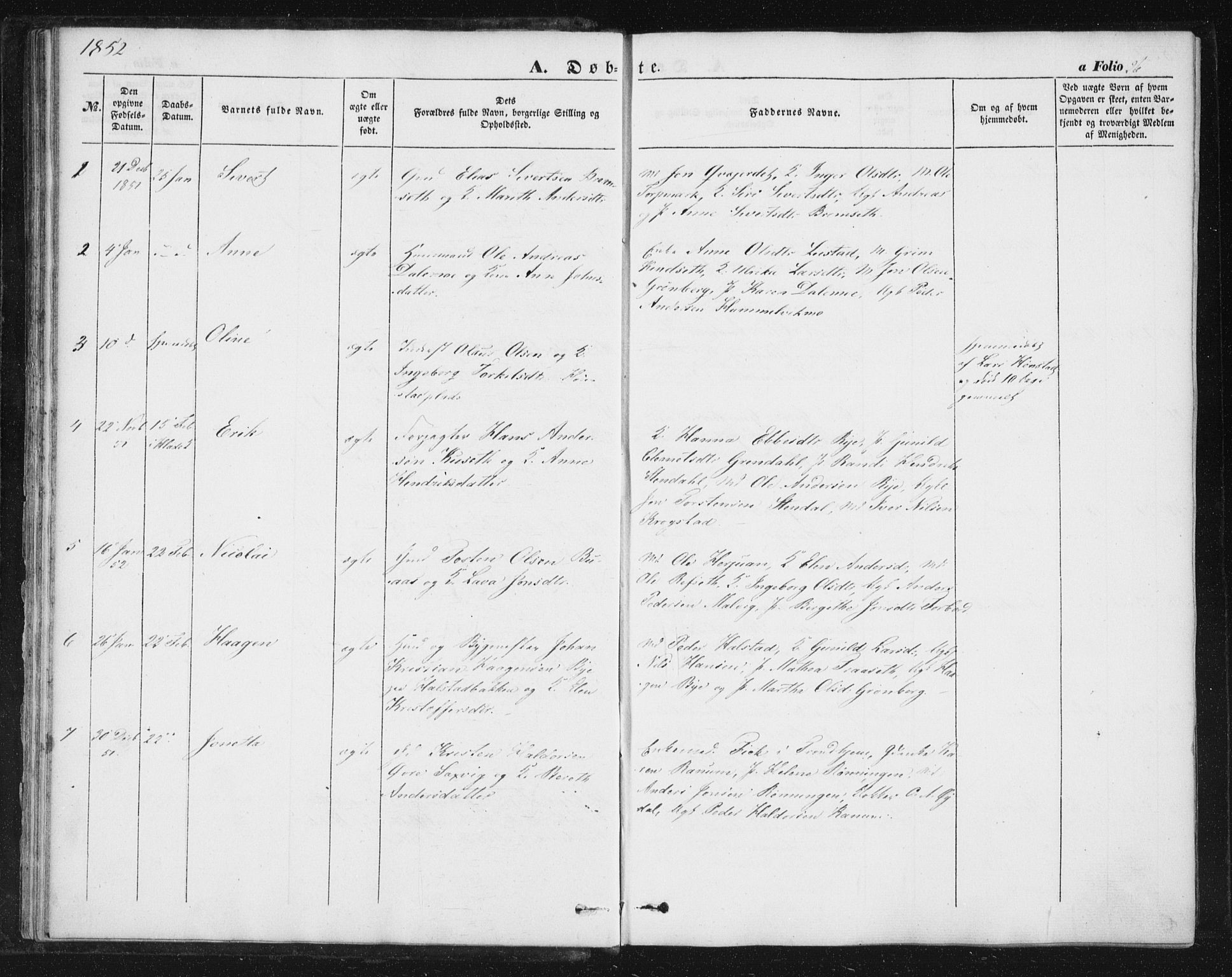Ministerialprotokoller, klokkerbøker og fødselsregistre - Sør-Trøndelag, SAT/A-1456/616/L0407: Parish register (official) no. 616A04, 1848-1856, p. 26