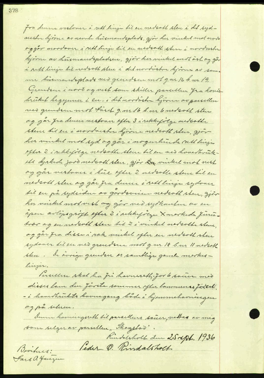 Nordmøre sorenskriveri, AV/SAT-A-4132/1/2/2Ca: Mortgage book no. A82, 1937-1938, Diary no: : 2522/1937
