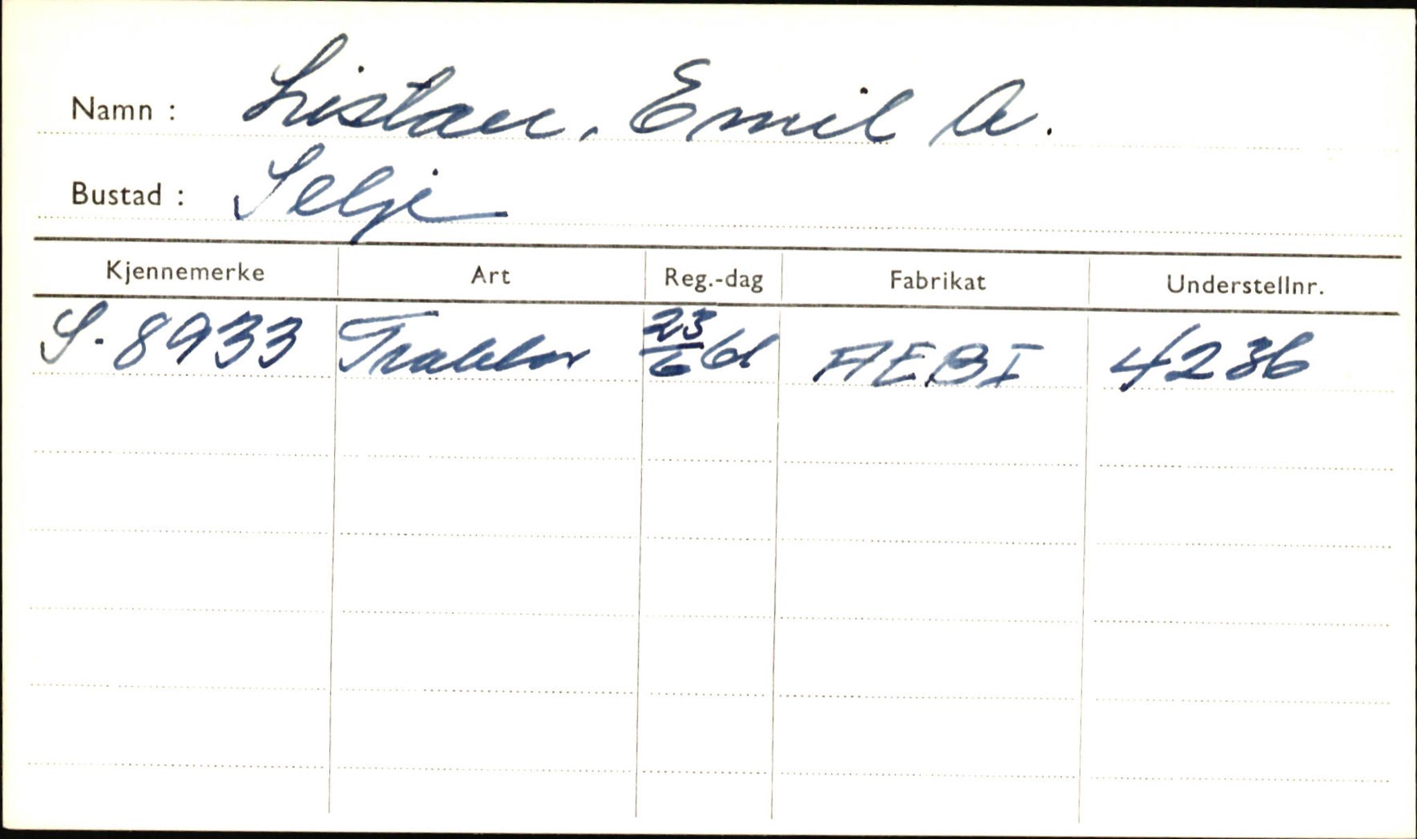 Statens vegvesen, Sogn og Fjordane vegkontor, AV/SAB-A-5301/4/F/L0001B: Eigarregister Fjordane til 1.6.1961, 1930-1961, p. 584