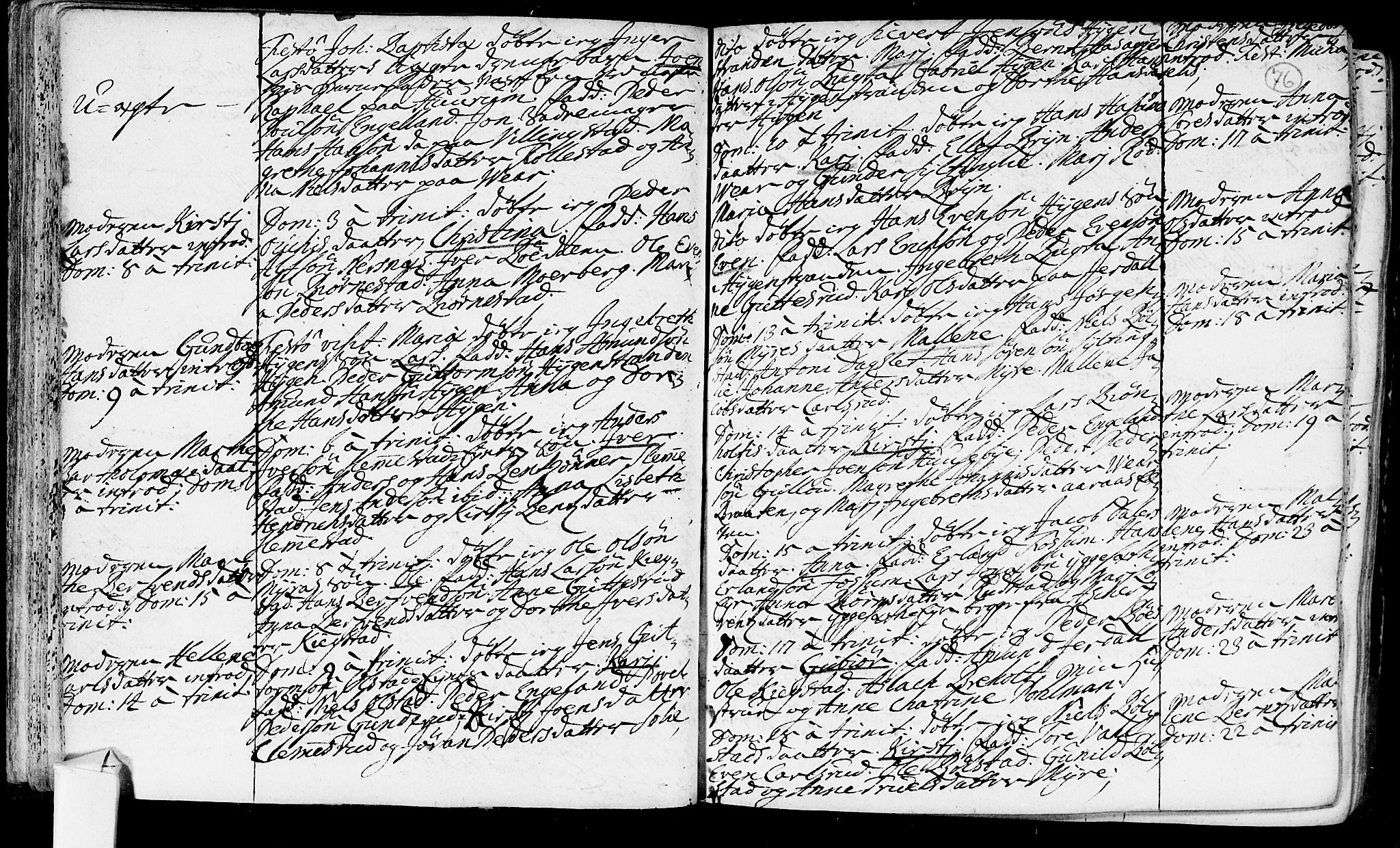 Røyken kirkebøker, SAKO/A-241/F/Fa/L0002: Parish register (official) no. 2, 1731-1782, p. 76