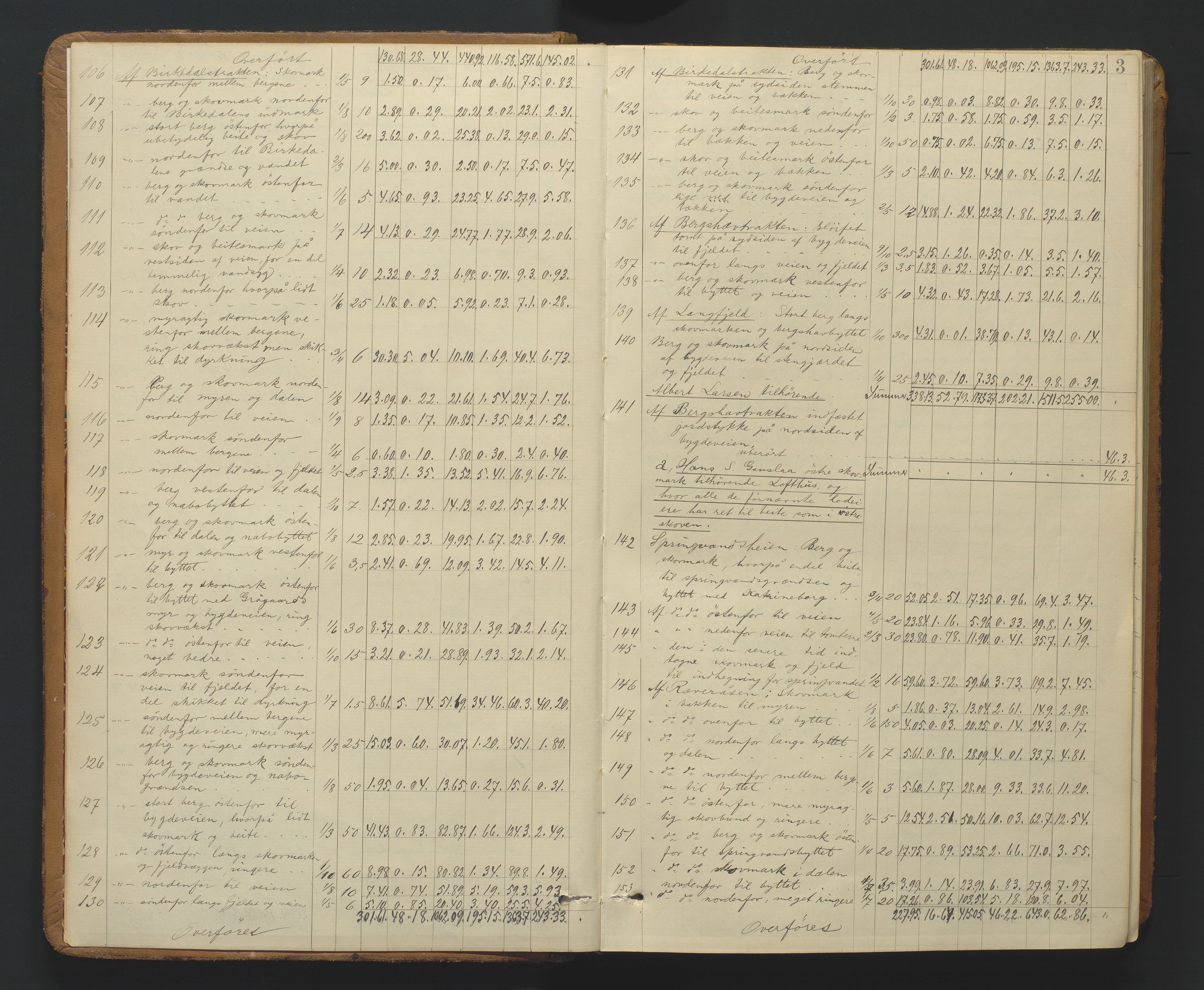 Utskiftningsformannen i Nedenes amt, AV/SAK-1541-0002/F/Fa/Faa/L0021: Utskiftningsprotokoll med gårdsregister, Nedenes amt nr 25, 1896-1903