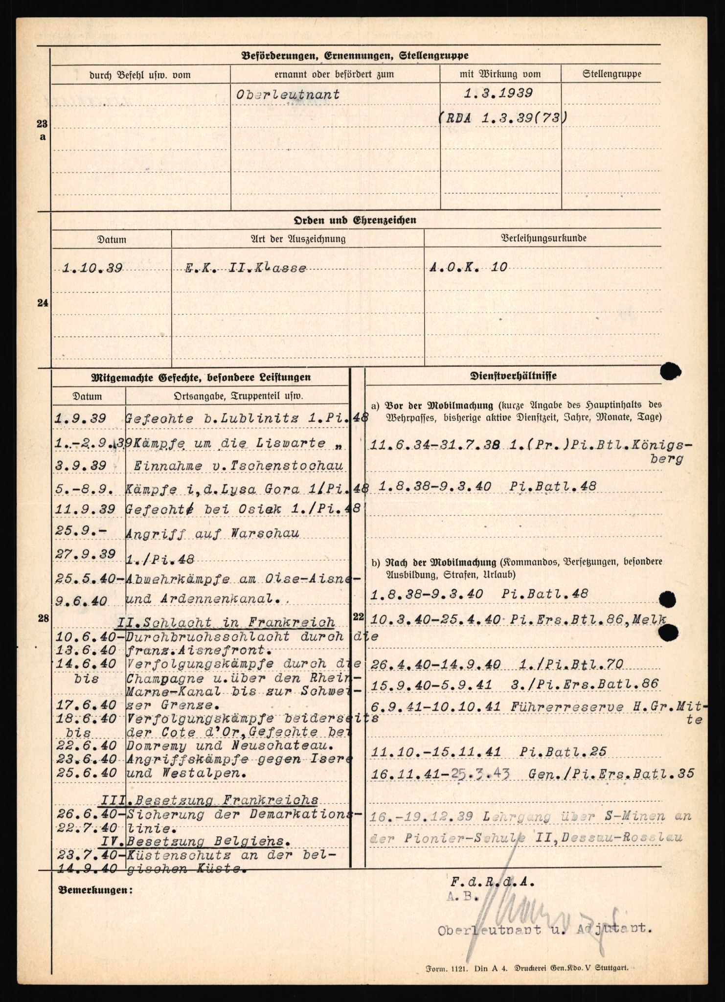 Forsvarets Overkommando. 2 kontor. Arkiv 11.4. Spredte tyske arkivsaker, AV/RA-RAFA-7031/D/Dar/Dara/L0018: Personalbøker, 1940-1945, p. 469