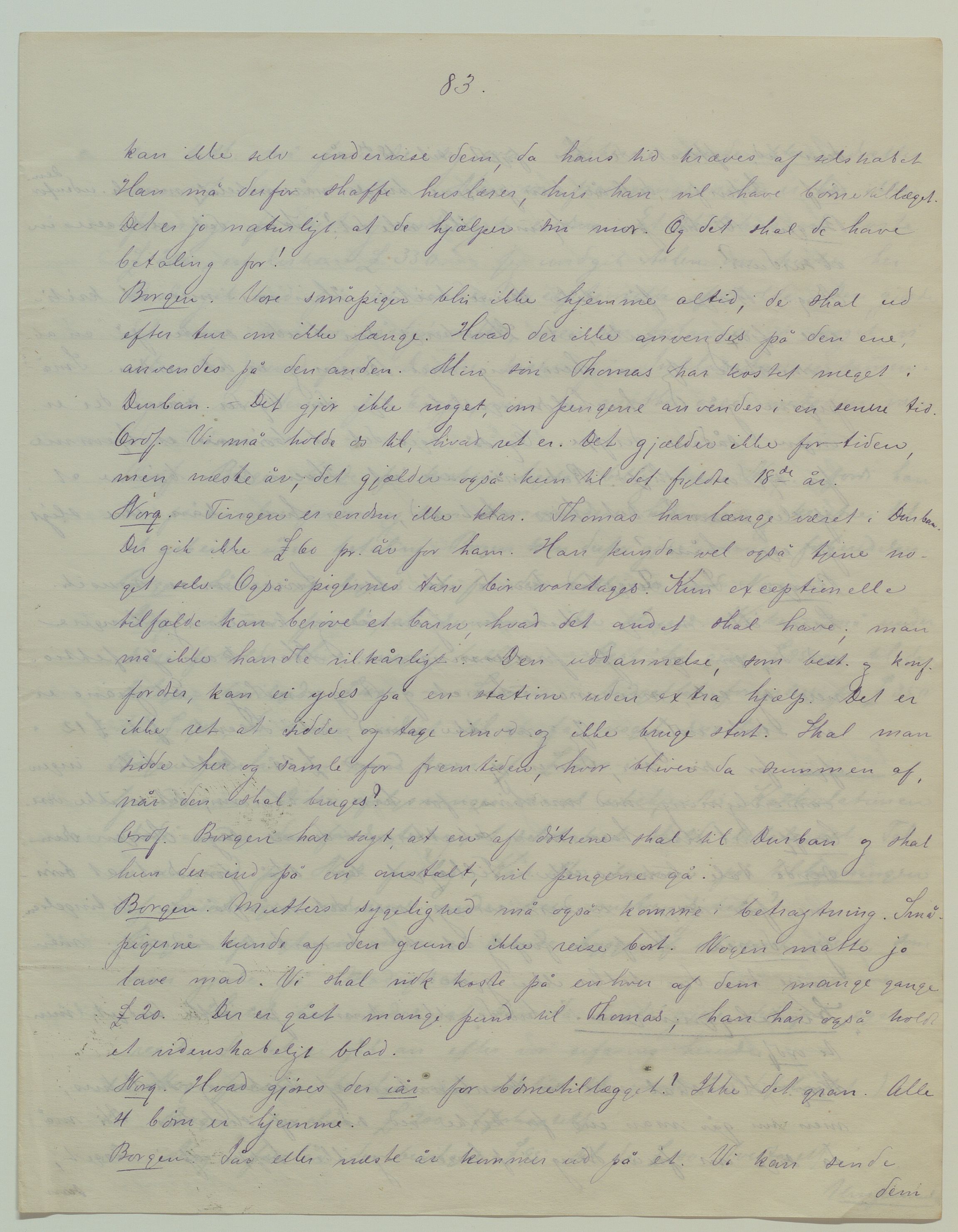 Det Norske Misjonsselskap - hovedadministrasjonen, VID/MA-A-1045/D/Da/Daa/L0039/0011: Konferansereferat og årsberetninger / Konferansereferat fra Sør-Afrika., 1893, p. 83