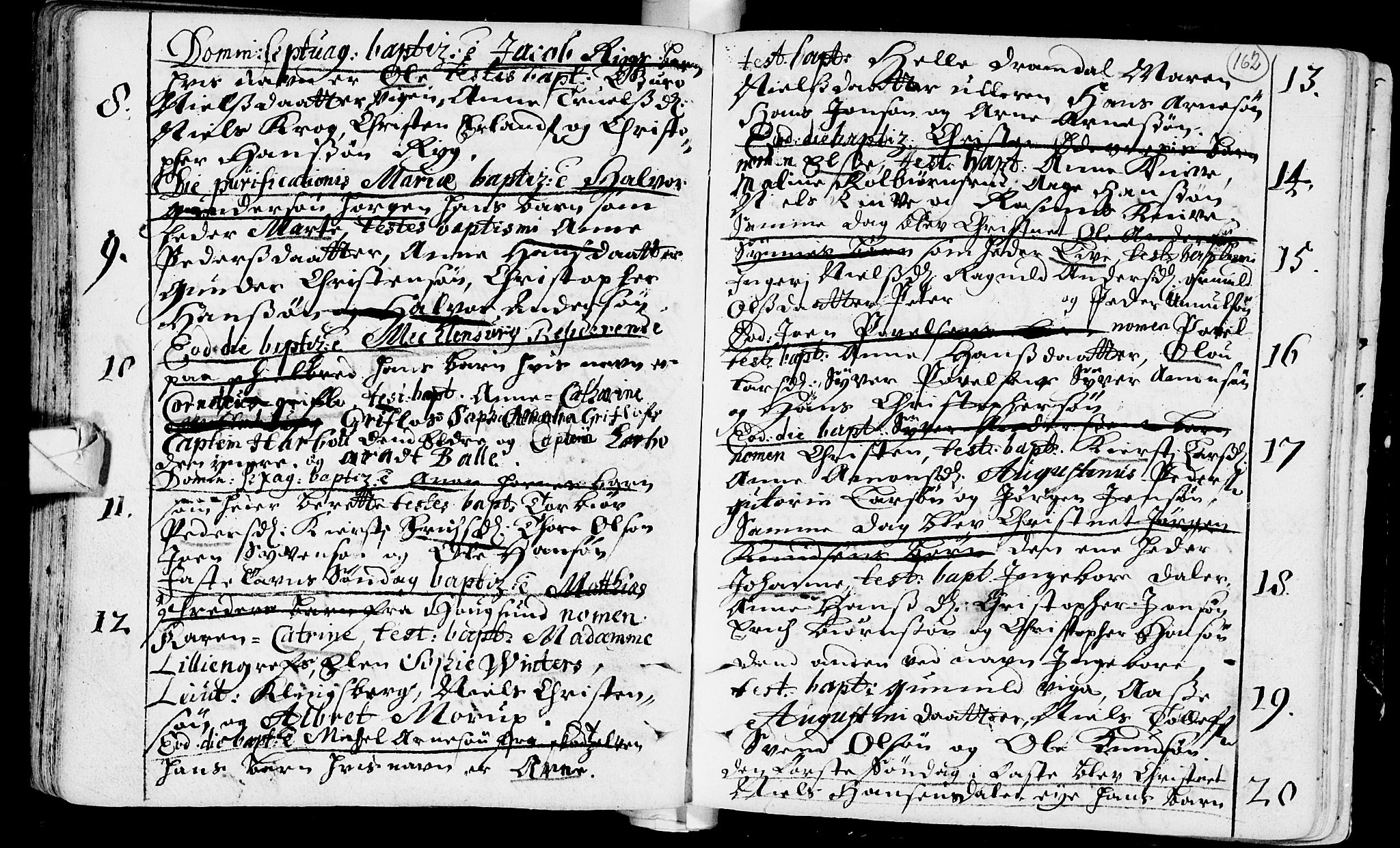 Eiker kirkebøker, AV/SAKO-A-4/F/Fa/L0002: Parish register (official) no. I 2, 1705-1724, p. 162