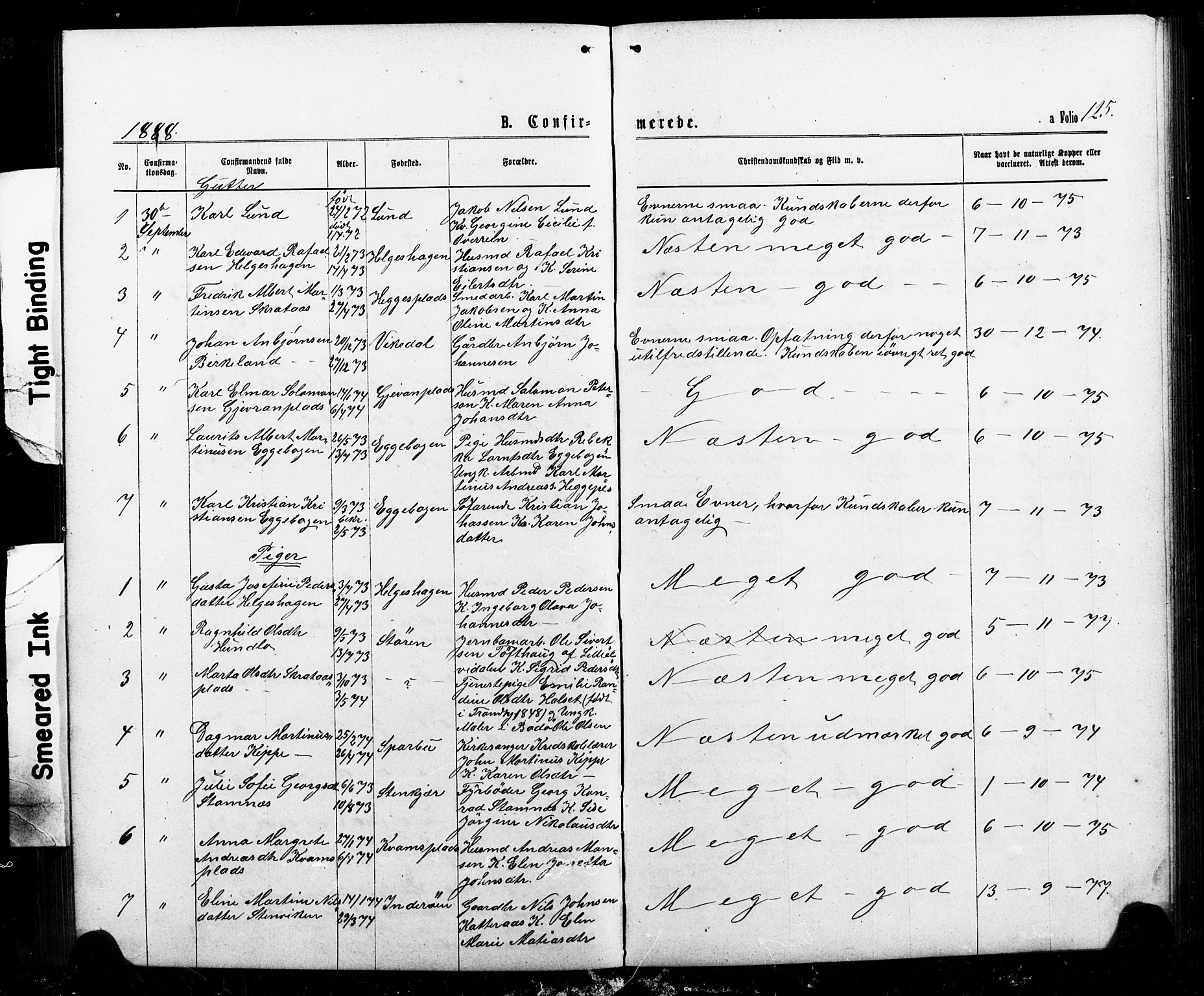 Ministerialprotokoller, klokkerbøker og fødselsregistre - Nord-Trøndelag, SAT/A-1458/740/L0380: Parish register (copy) no. 740C01, 1868-1902, p. 125