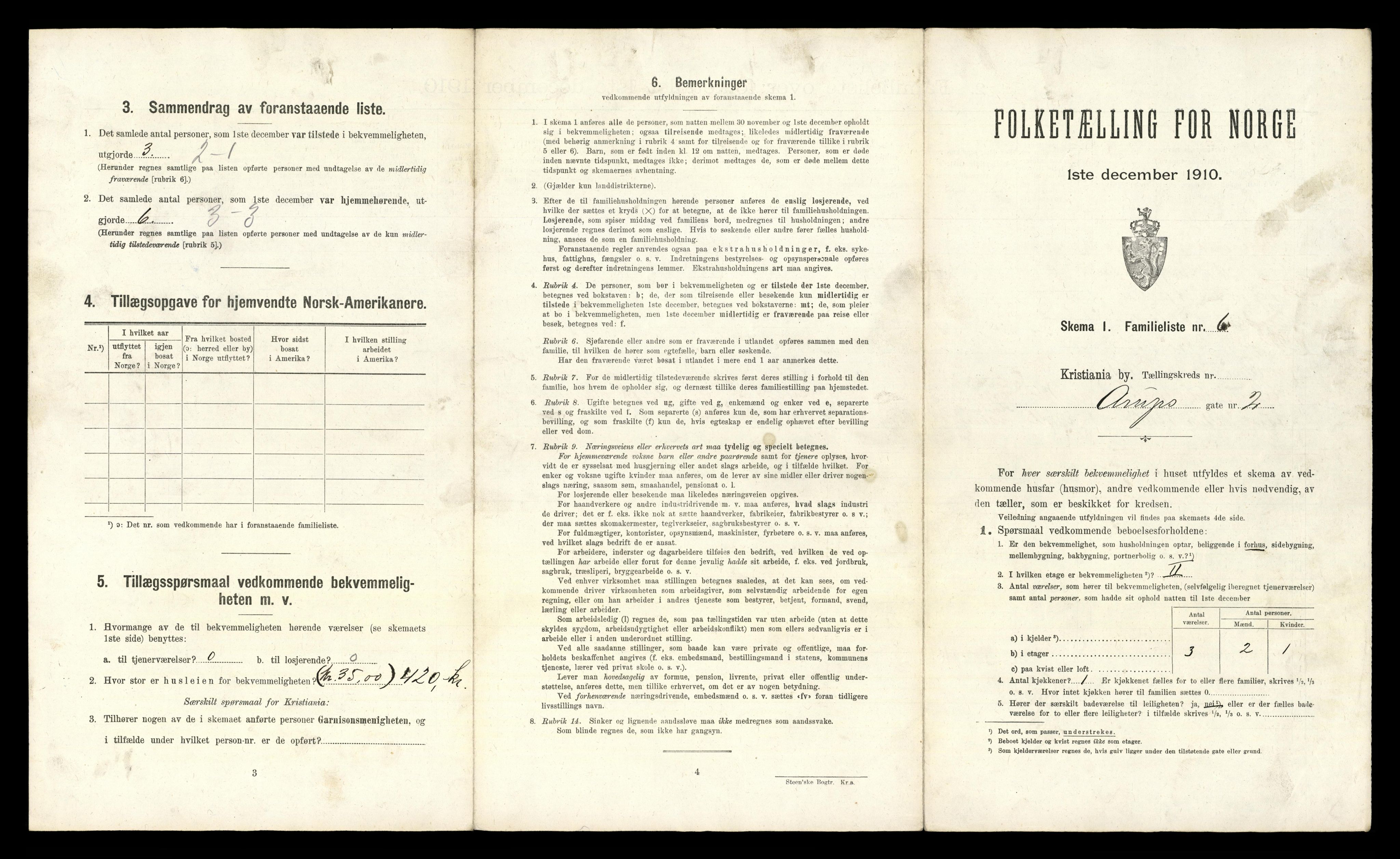 RA, 1910 census for Kristiania, 1910, p. 3211