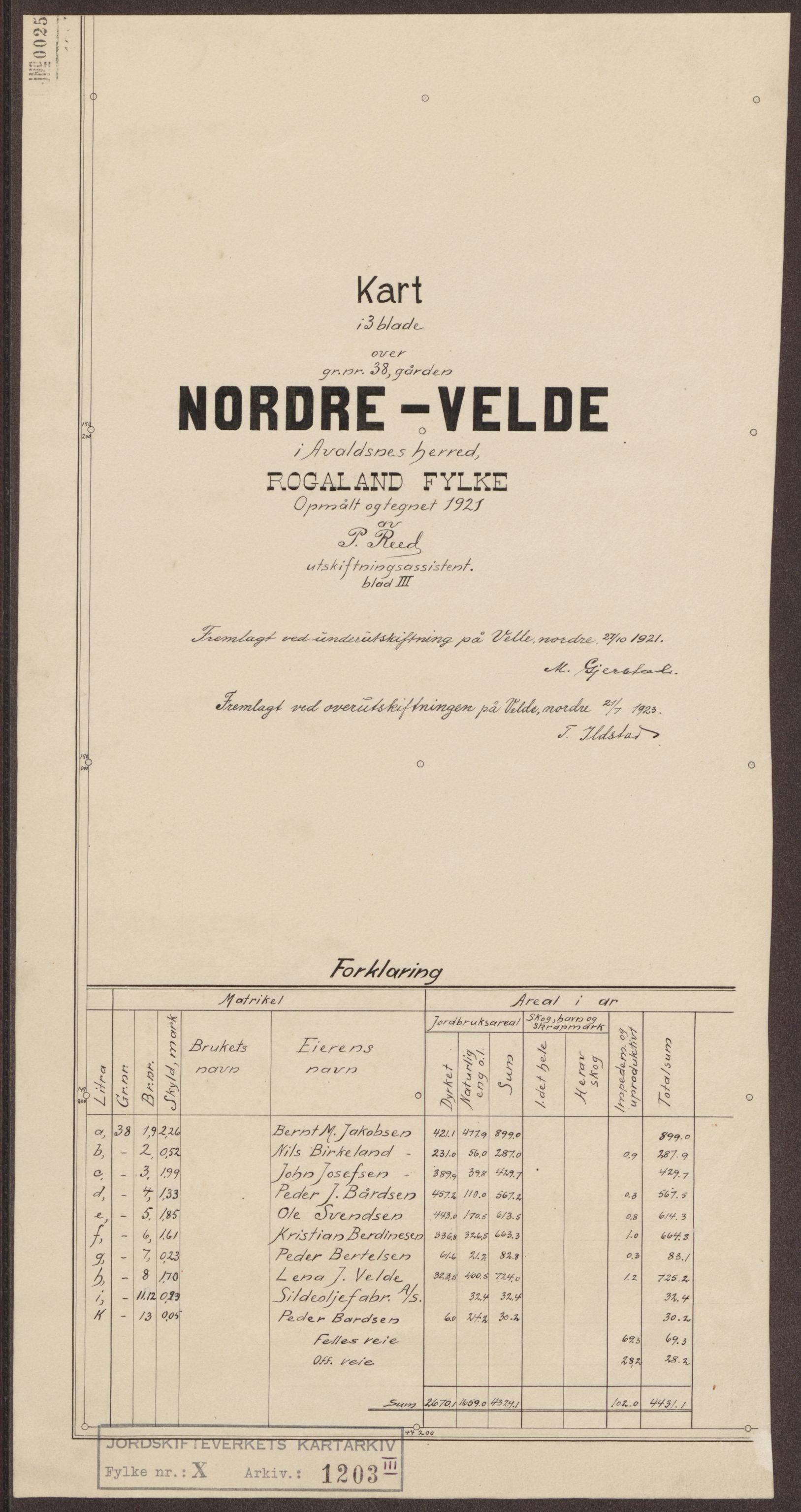 Jordskifteverkets kartarkiv, AV/RA-S-3929/T, 1859-1988, p. 1474