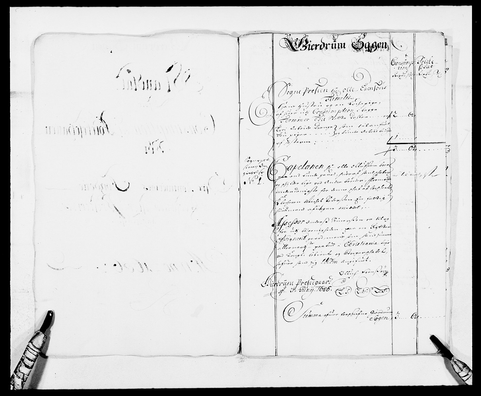 Rentekammeret inntil 1814, Reviderte regnskaper, Fogderegnskap, AV/RA-EA-4092/R12/L0699: Fogderegnskap Øvre Romerike, 1685-1686, p. 298