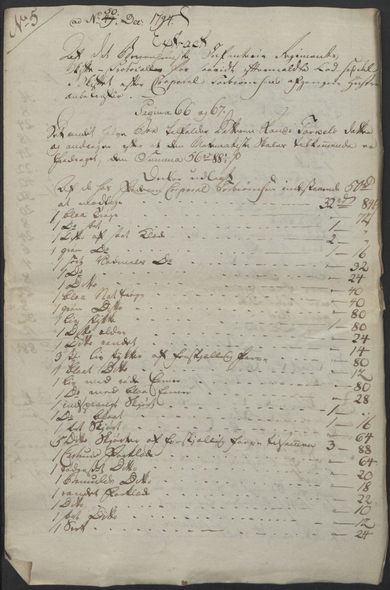 Forsvaret, Generalauditøren, AV/RA-RAFA-1772/F/Fj/Fjb/L0005: Skifter 1818 - 1823, 1818-1823, p. 251