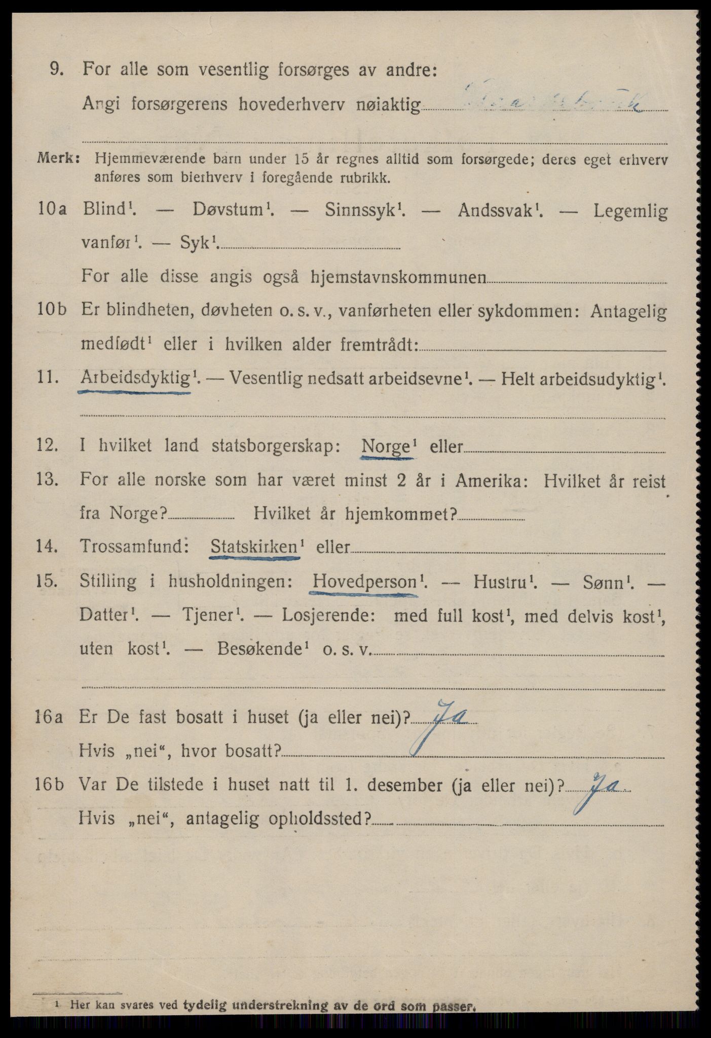 SAT, 1920 census for Surnadal, 1920, p. 7140