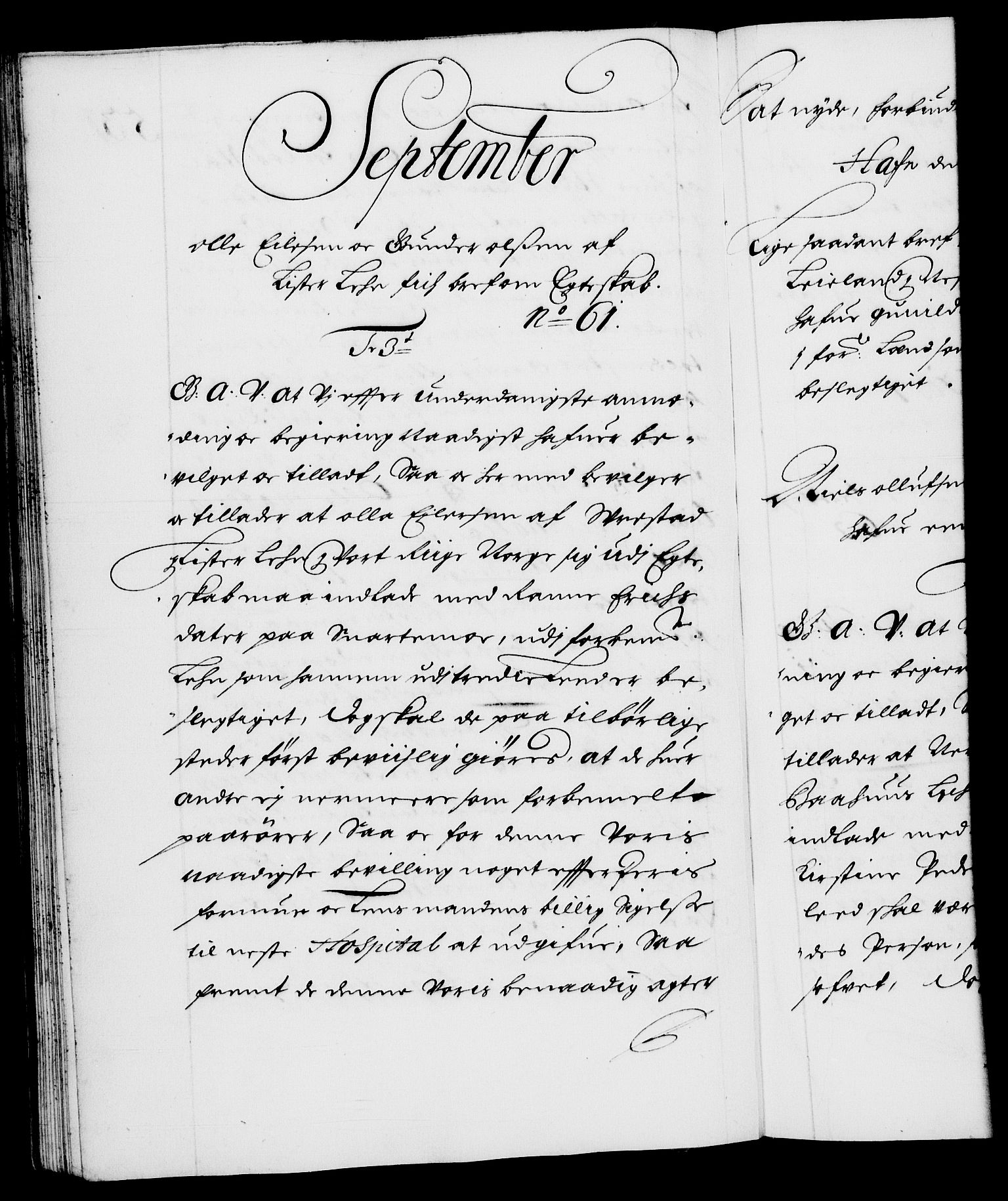 Danske Kanselli 1572-1799, RA/EA-3023/F/Fc/Fca/Fcaa/L0009: Norske registre (mikrofilm), 1657-1660, p. 53b