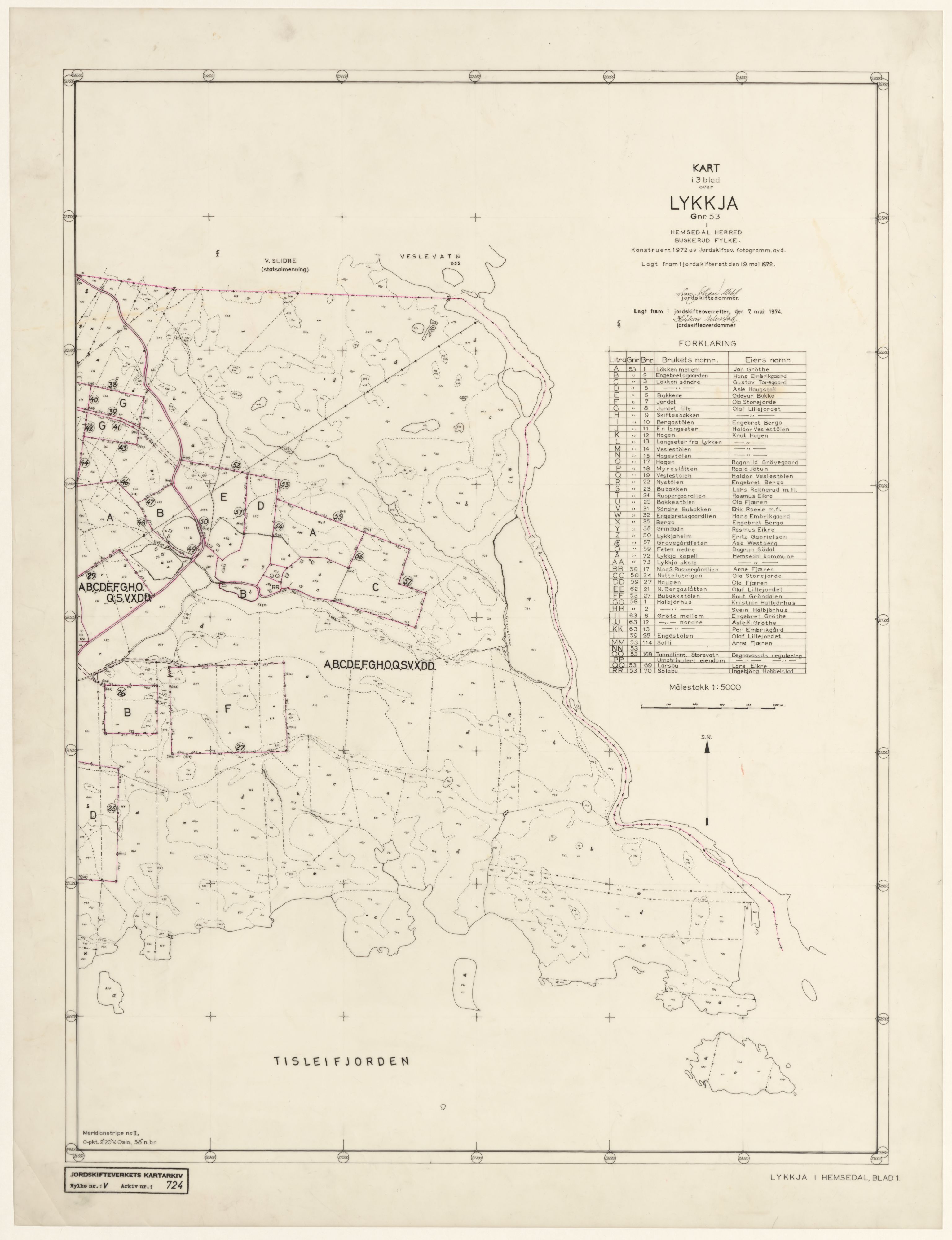 Jordskifteverkets kartarkiv, AV/RA-S-3929/T, 1859-1988, p. 997