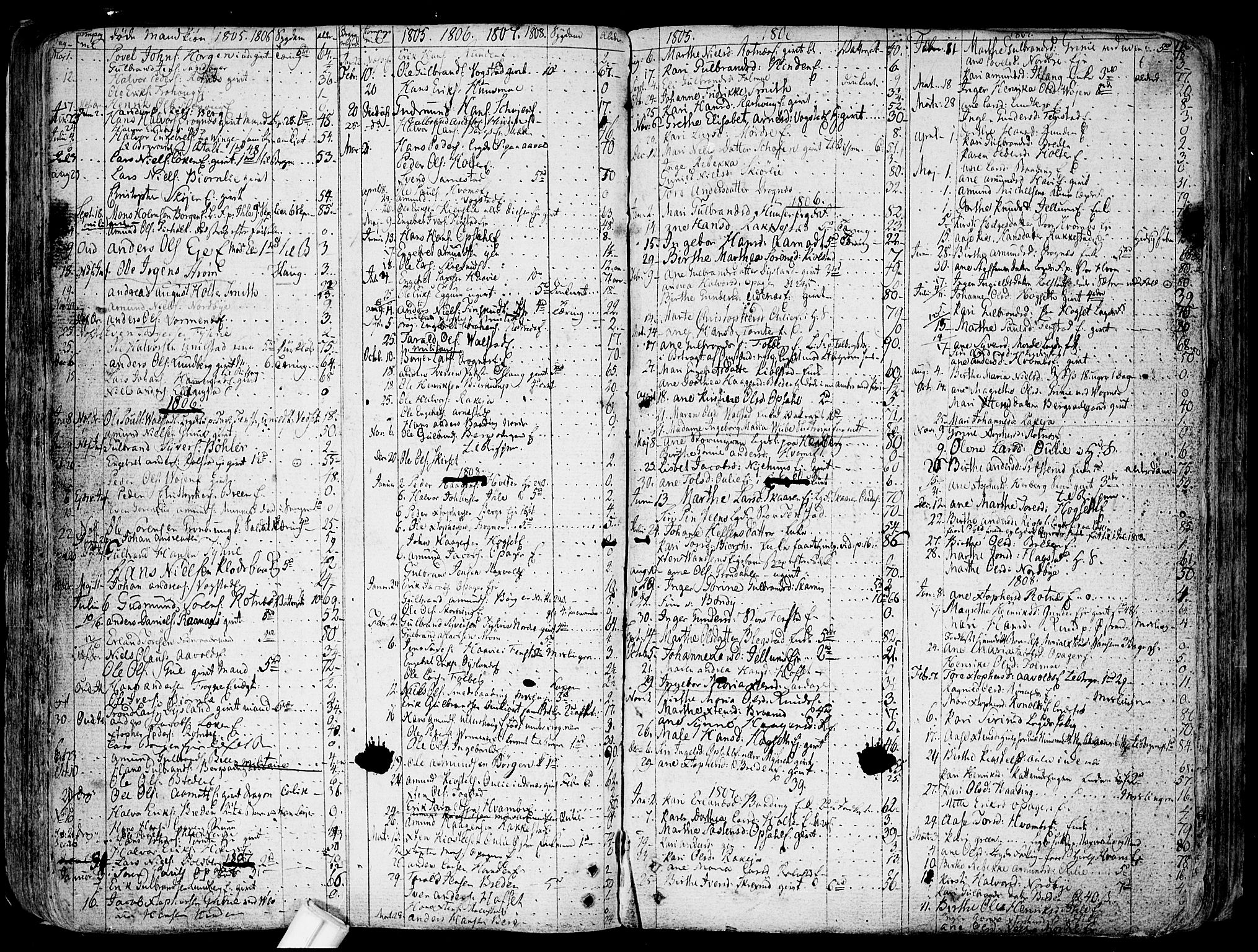 Nes prestekontor Kirkebøker, SAO/A-10410/F/Fa/L0004: Parish register (official) no. I 4, 1781-1816, p. 116