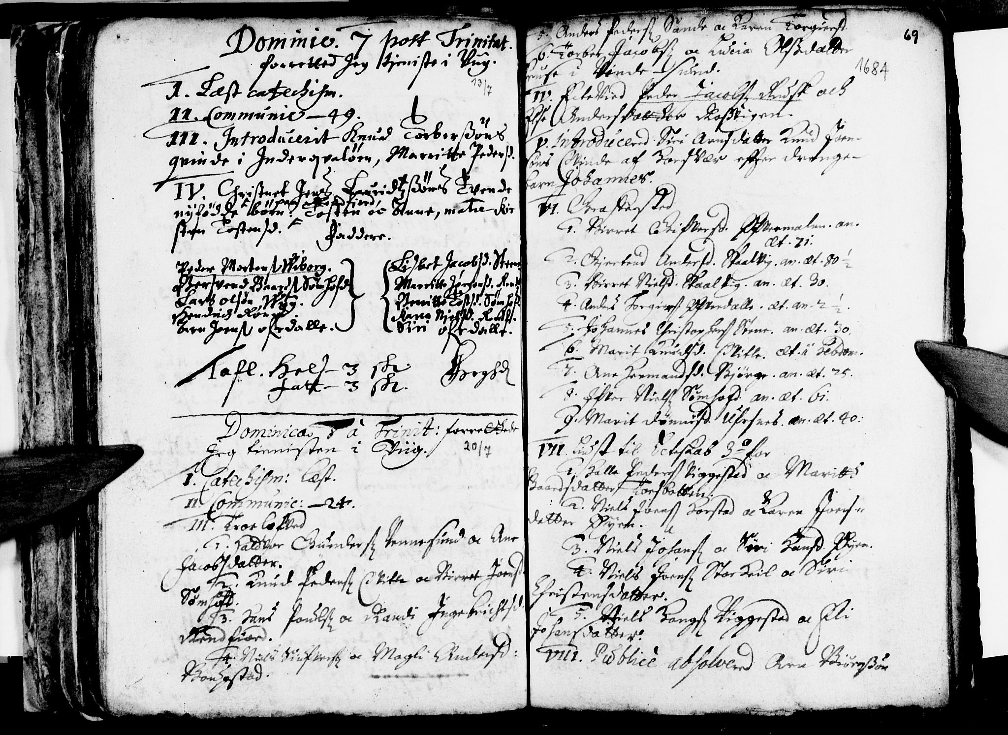 Ministerialprotokoller, klokkerbøker og fødselsregistre - Nordland, AV/SAT-A-1459/812/L0172: Parish register (official) no. 812A01, 1677-1718, p. 69