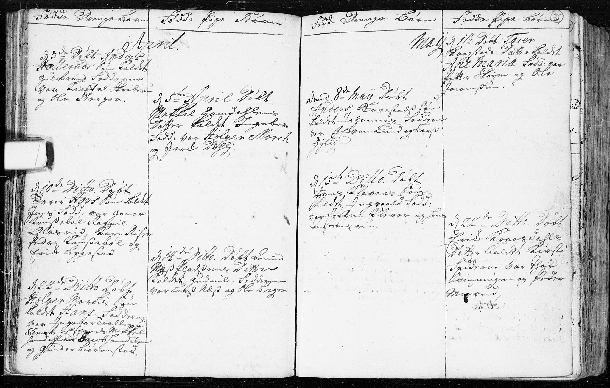 Spydeberg prestekontor Kirkebøker, AV/SAO-A-10924/F/Fa/L0002: Parish register (official) no. I 2, 1739-1780, p. 75