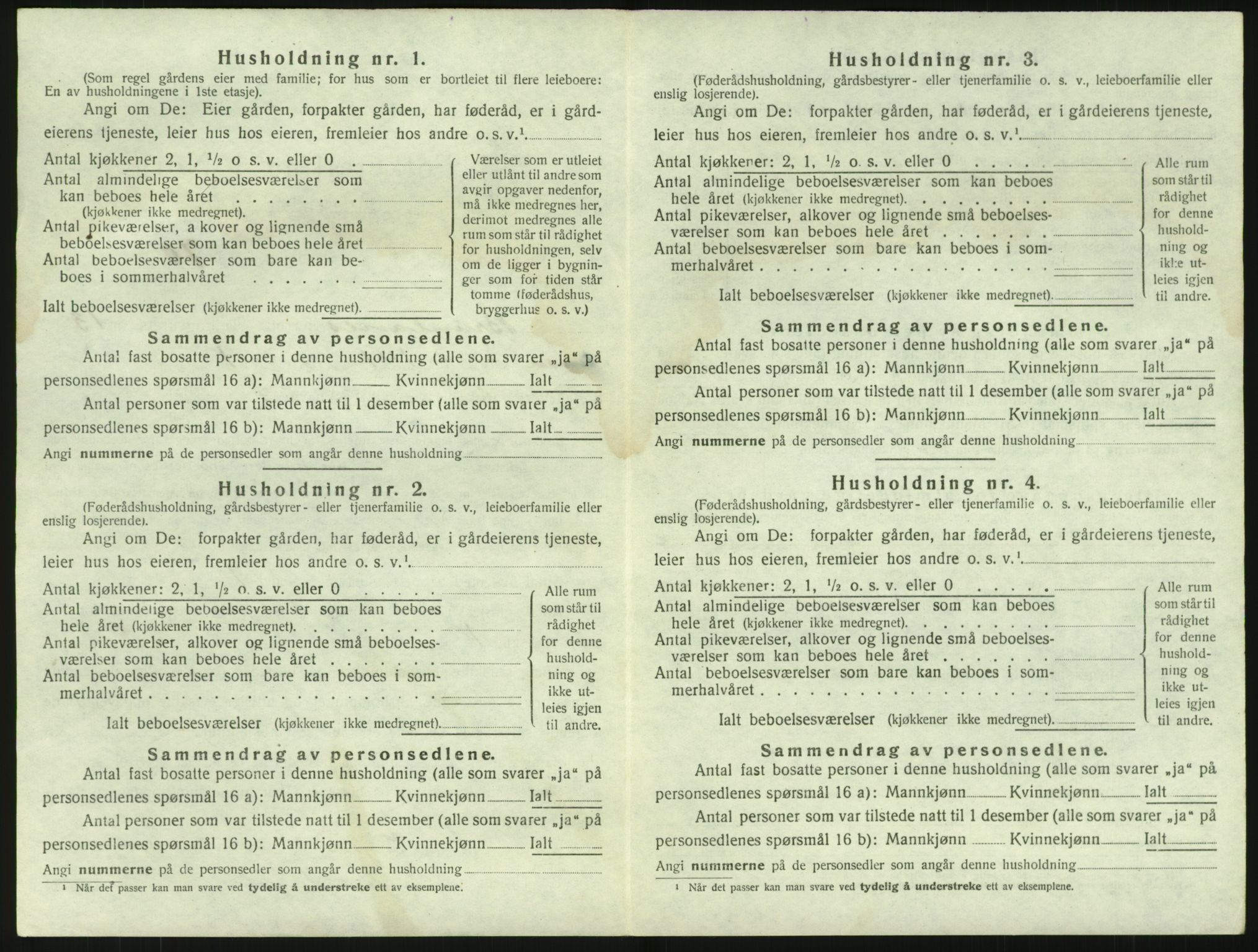 SAKO, 1920 census for Brunlanes, 1920, p. 1890