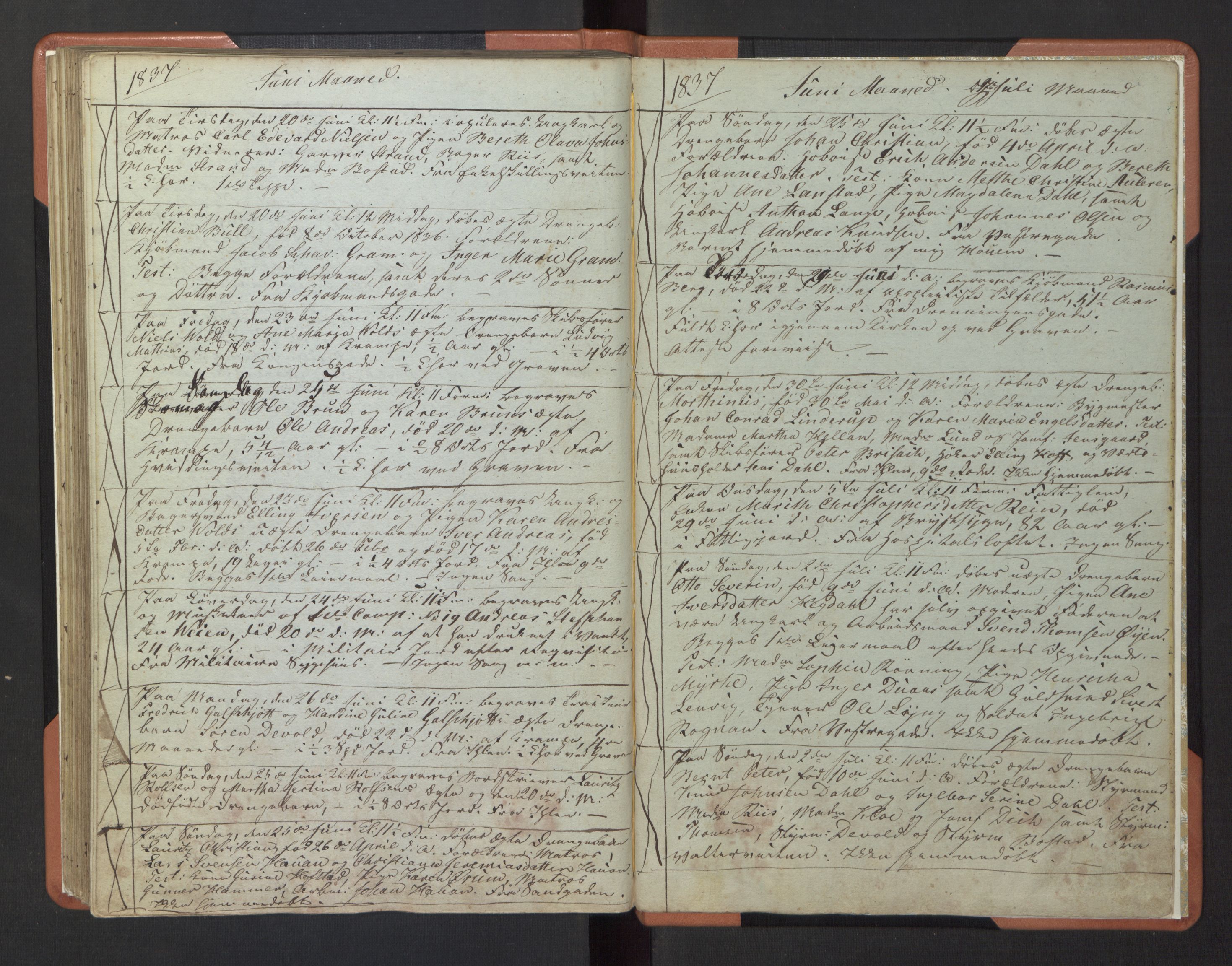 Ministerialprotokoller, klokkerbøker og fødselsregistre - Sør-Trøndelag, AV/SAT-A-1456/601/L0065: Diary records no. 601A32, 1835-1837