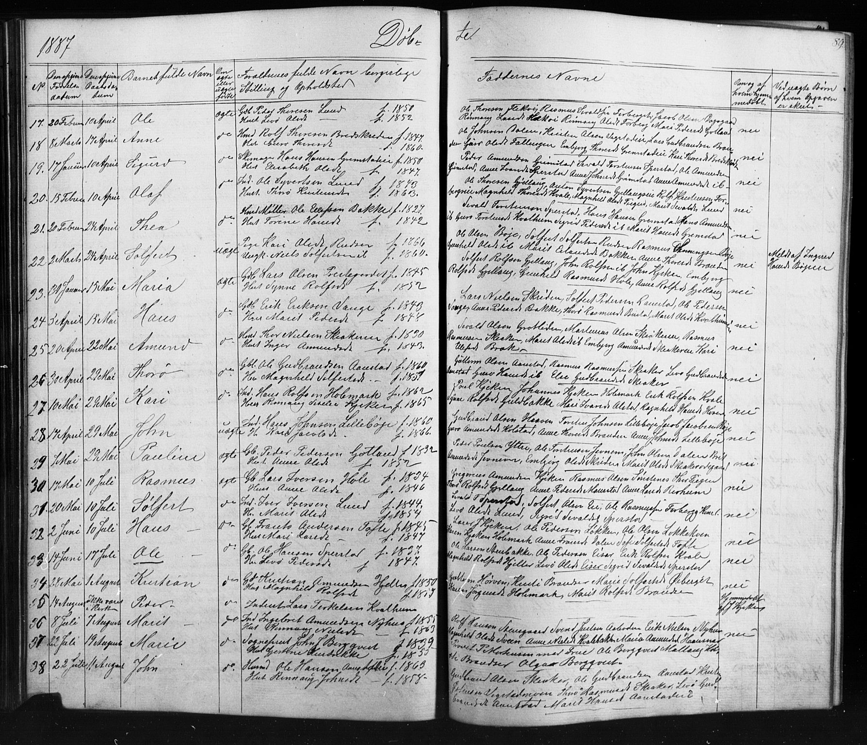 Skjåk prestekontor, SAH/PREST-072/H/Ha/Hab/L0001: Parish register (copy) no. 1, 1865-1893, p. 89