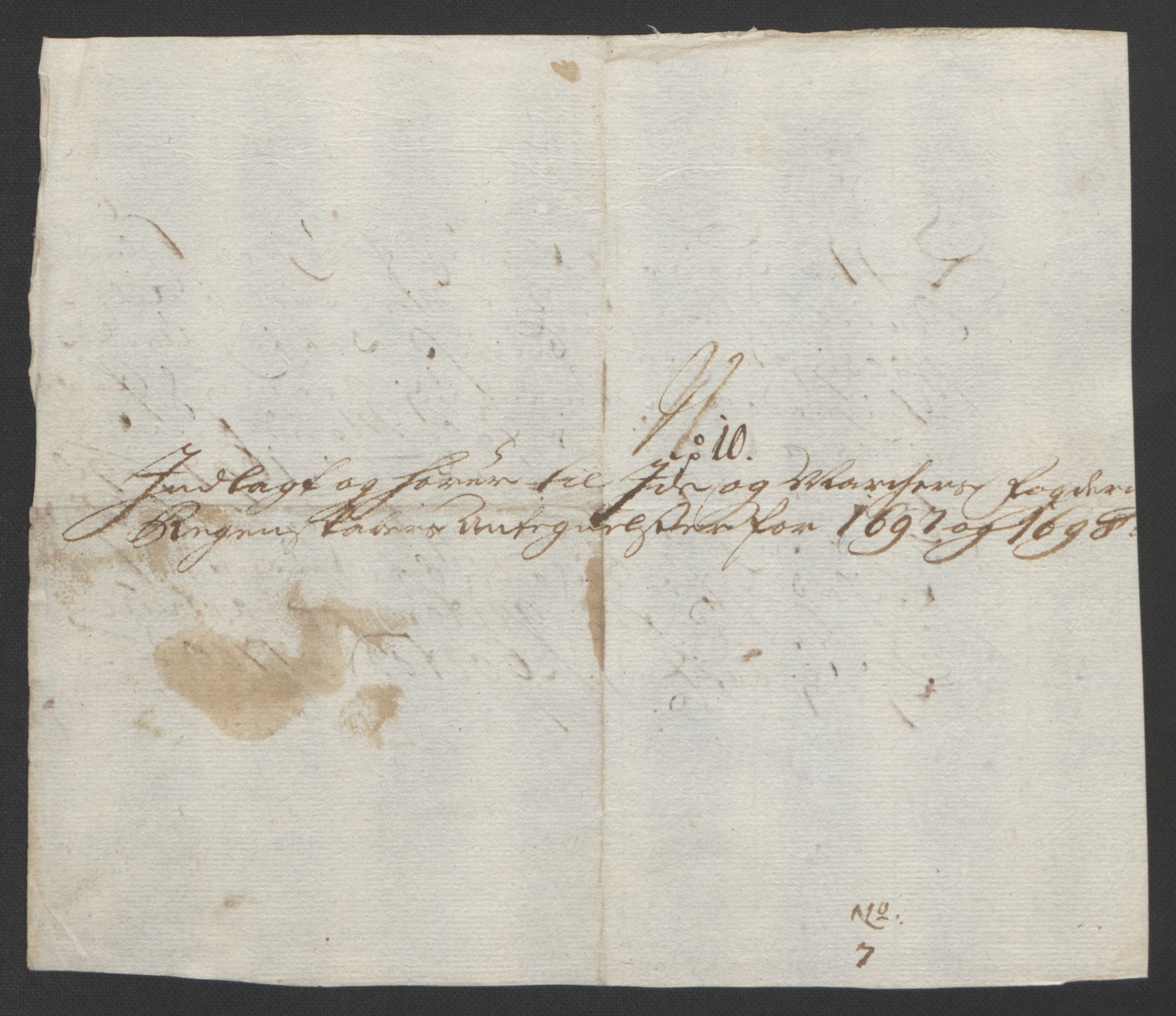 Rentekammeret inntil 1814, Reviderte regnskaper, Fogderegnskap, AV/RA-EA-4092/R01/L0014: Fogderegnskap Idd og Marker, 1699, p. 195