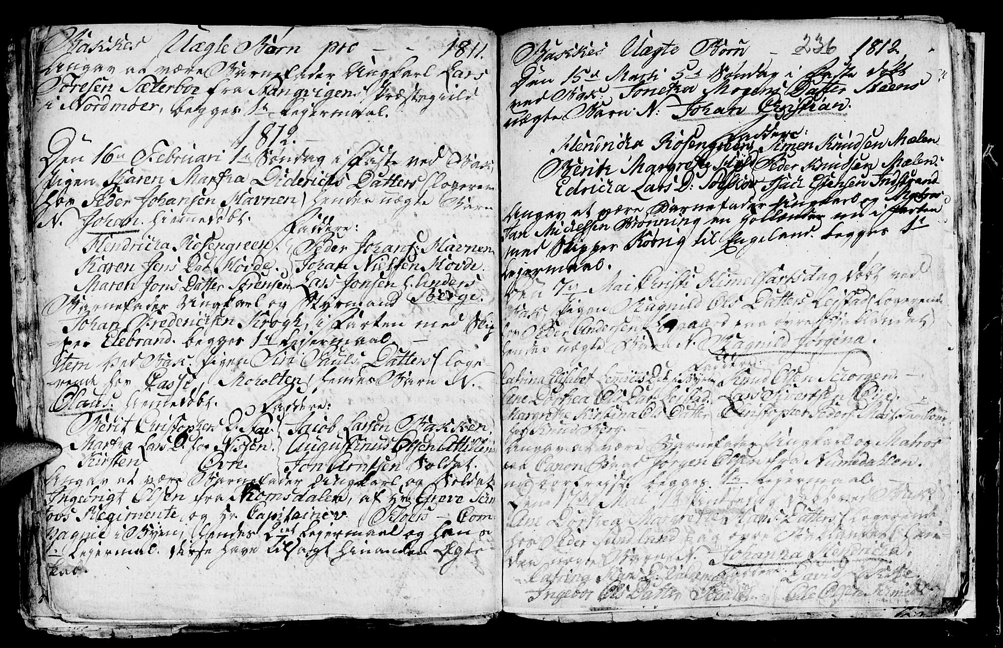 Ministerialprotokoller, klokkerbøker og fødselsregistre - Sør-Trøndelag, SAT/A-1456/604/L0218: Parish register (copy) no. 604C01, 1754-1819, p. 236
