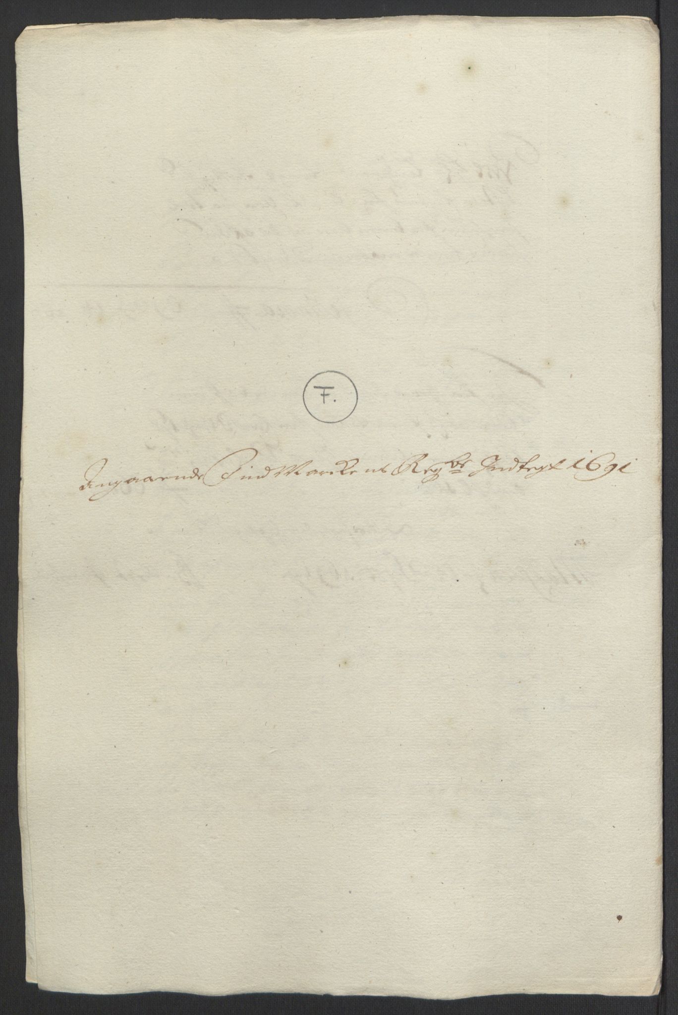 Rentekammeret inntil 1814, Reviderte regnskaper, Fogderegnskap, RA/EA-4092/R69/L4851: Fogderegnskap Finnmark/Vardøhus, 1691-1700, p. 42