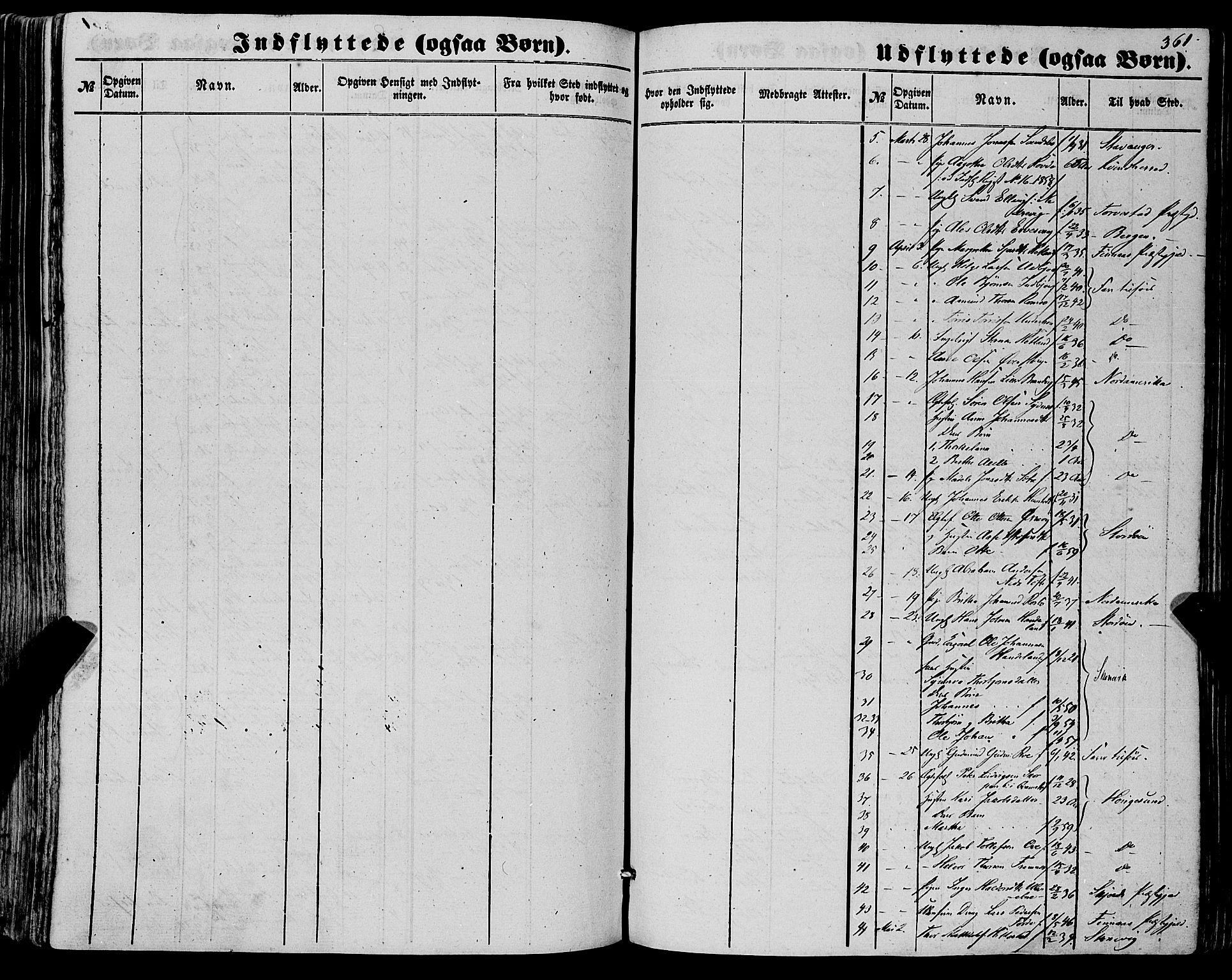 Fjelberg sokneprestembete, SAB/A-75201/H/Haa: Parish register (official) no. A 7, 1851-1867, p. 361