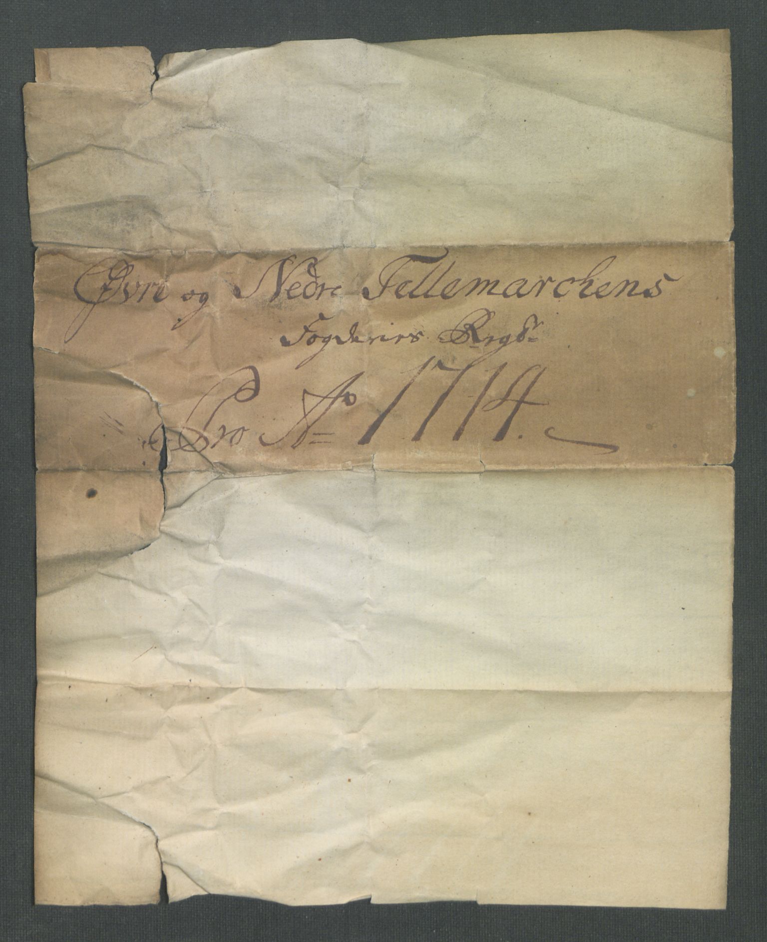 Rentekammeret inntil 1814, Reviderte regnskaper, Fogderegnskap, AV/RA-EA-4092/R36/L2126: Fogderegnskap Øvre og Nedre Telemark og Bamble, 1714, p. 280